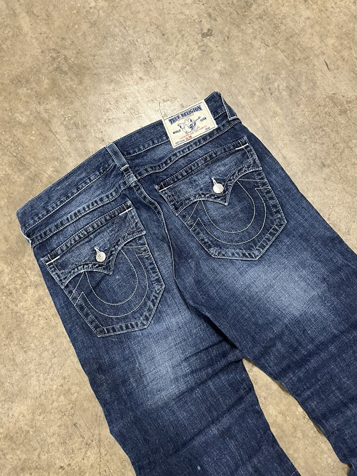 True Religion True religion baggy fit wide leg denim skater streetwear Size US 36 / EU 52 - 5 Thumbnail