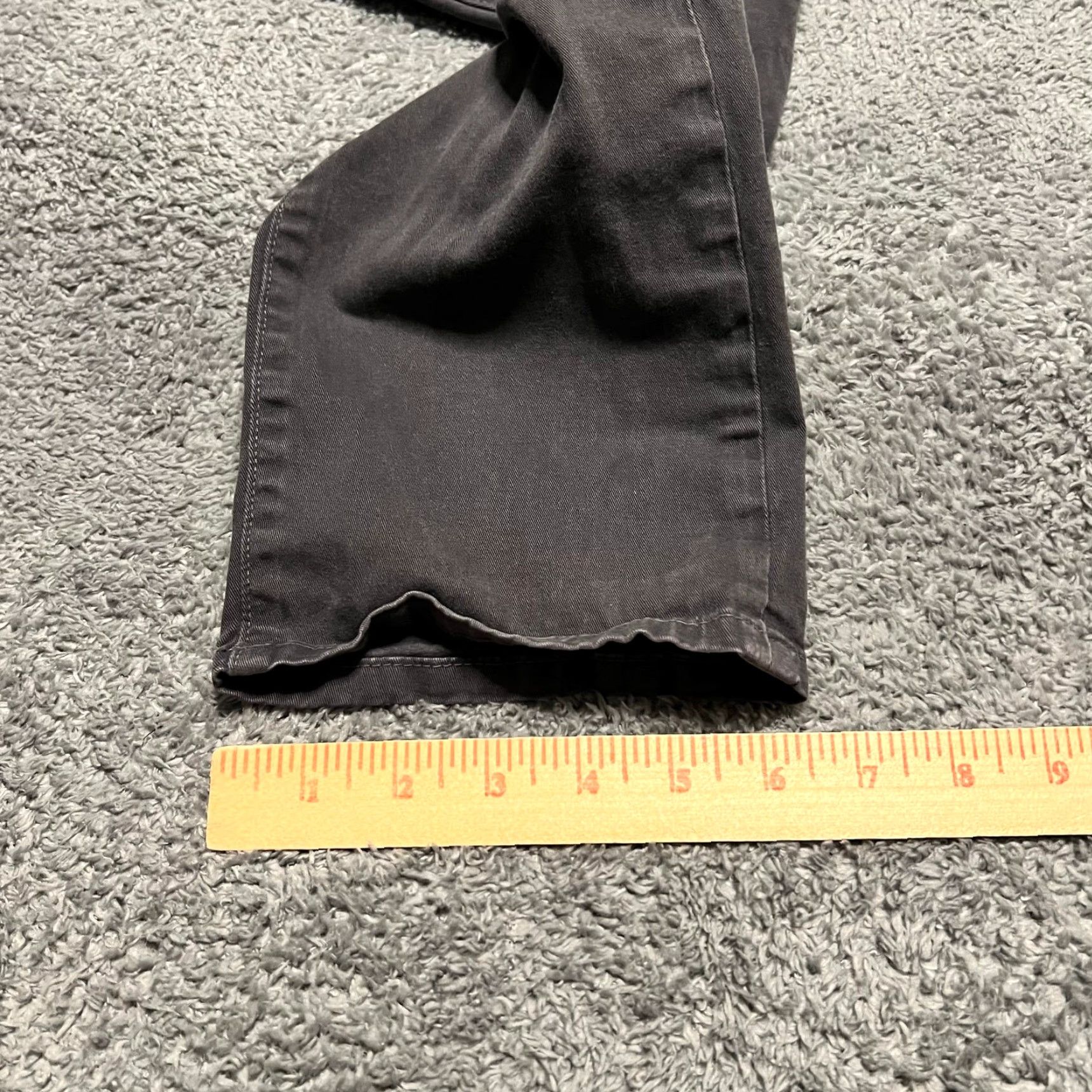 Flint And Tinder Flint And Tinder Pants Slim Fit Gray Men’s 33 Regular 34x29.5 Ankle Ink Gray Mens Size US 33 - 6 Thumbnail