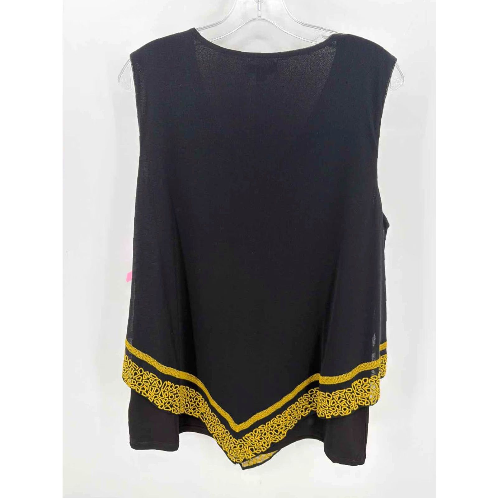 Alfani Alfani Black Tank Top Large Mens? Size L / US 10 / IT 46 - 2 Thumbnail