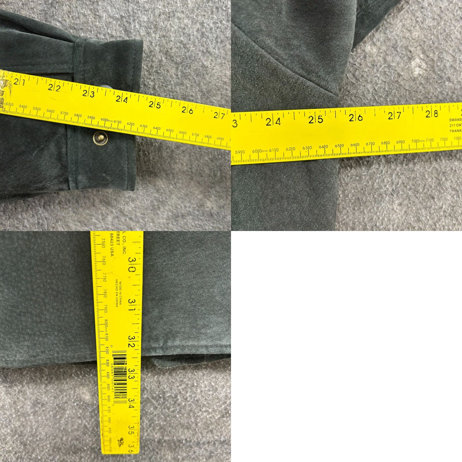 Vintage VINTAGE Junction West Jacket Mens L Black Genuine Leather Suede Lined Chore 90s Size US L / EU 52-54 / 3 - 9 Thumbnail