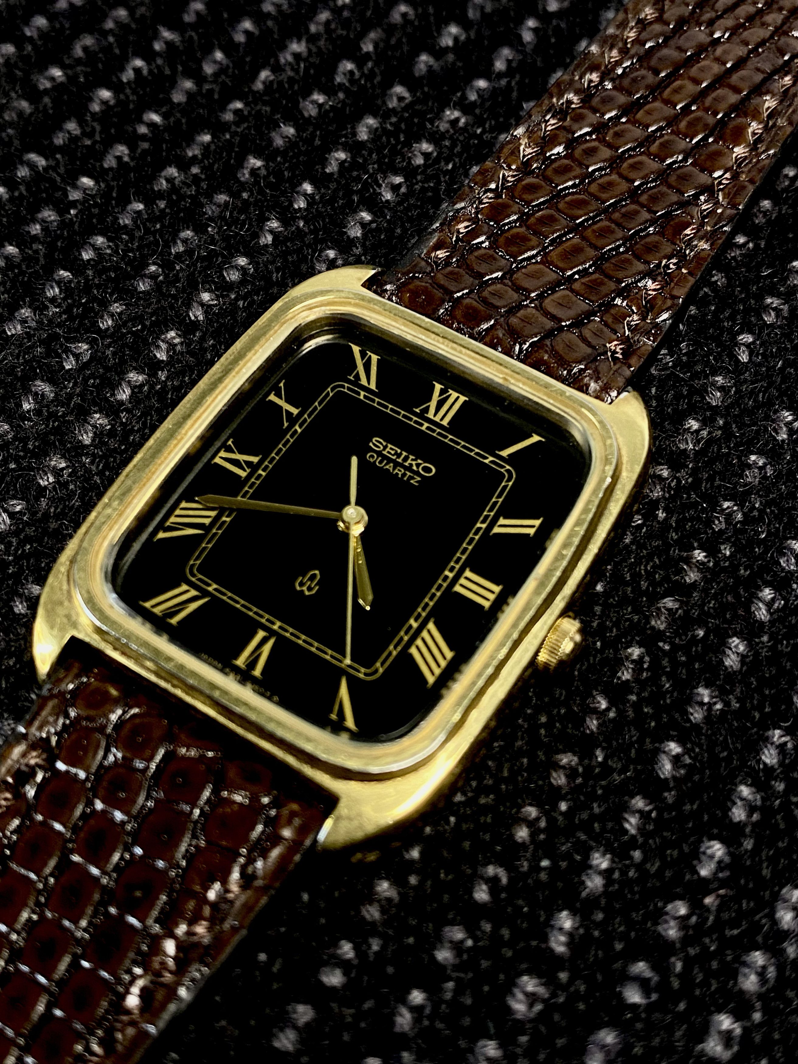 Seiko × Vintage 💥 Vtg 80's Seiko Rectangle Size ONE SIZE - 4 Thumbnail