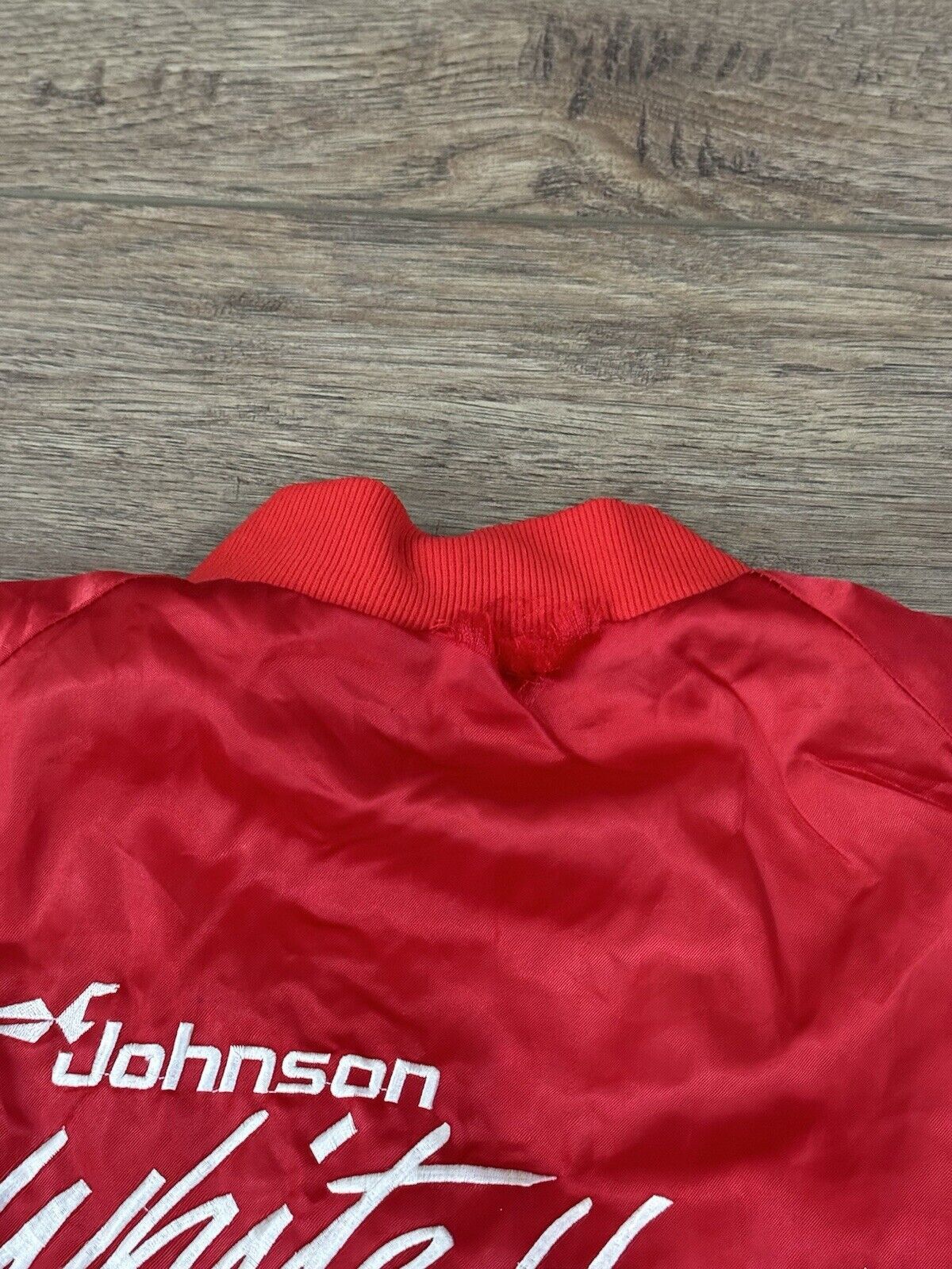 Vintage Vintage Johnson White Heat Boat Bomber Jacket Size US XL / EU 56 / 4 - 10 Thumbnail