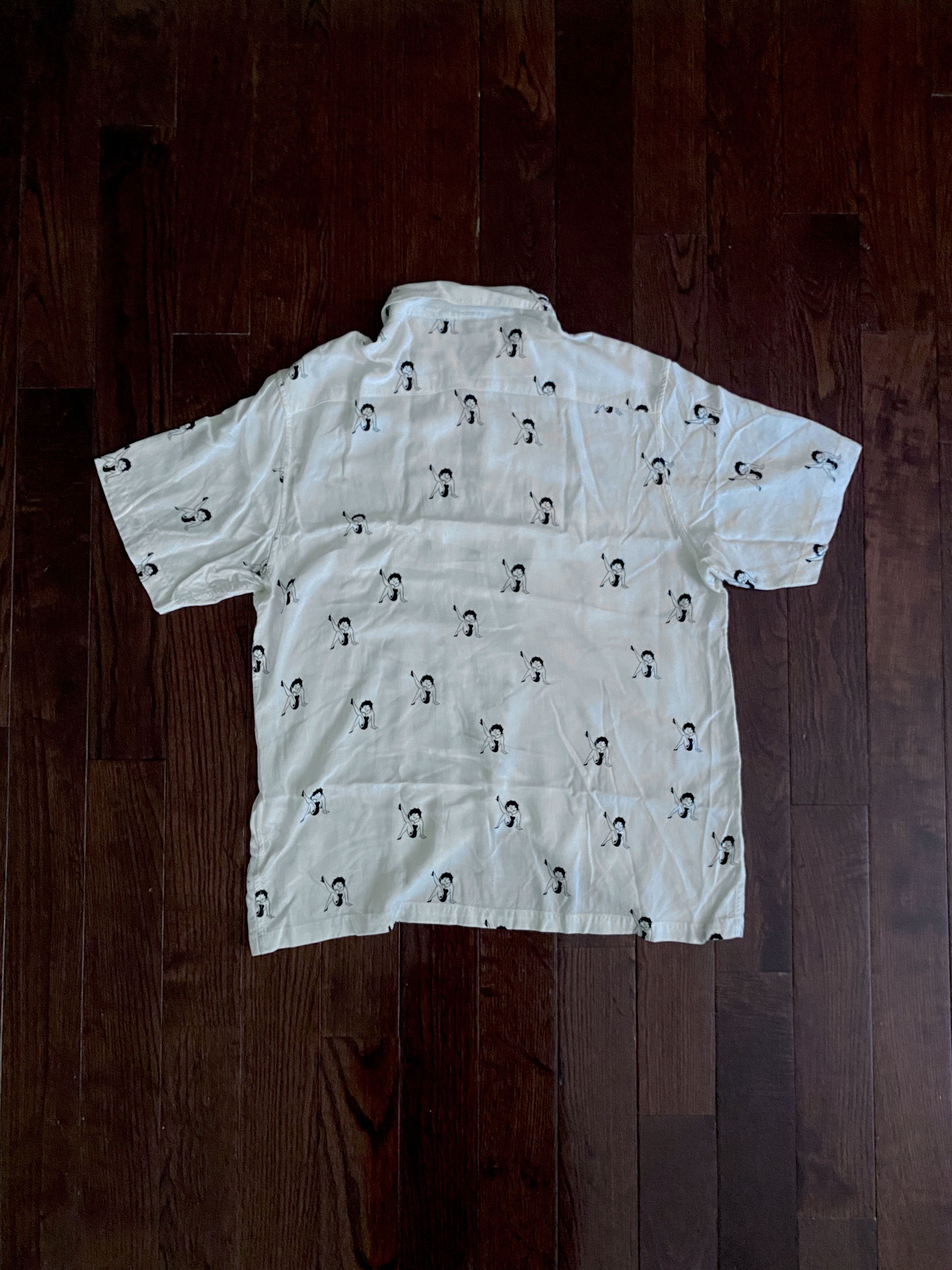 Supreme Betty Boop Rayon Shirt SS16 Size US M / EU 48-50 / 2 - 3 Thumbnail
