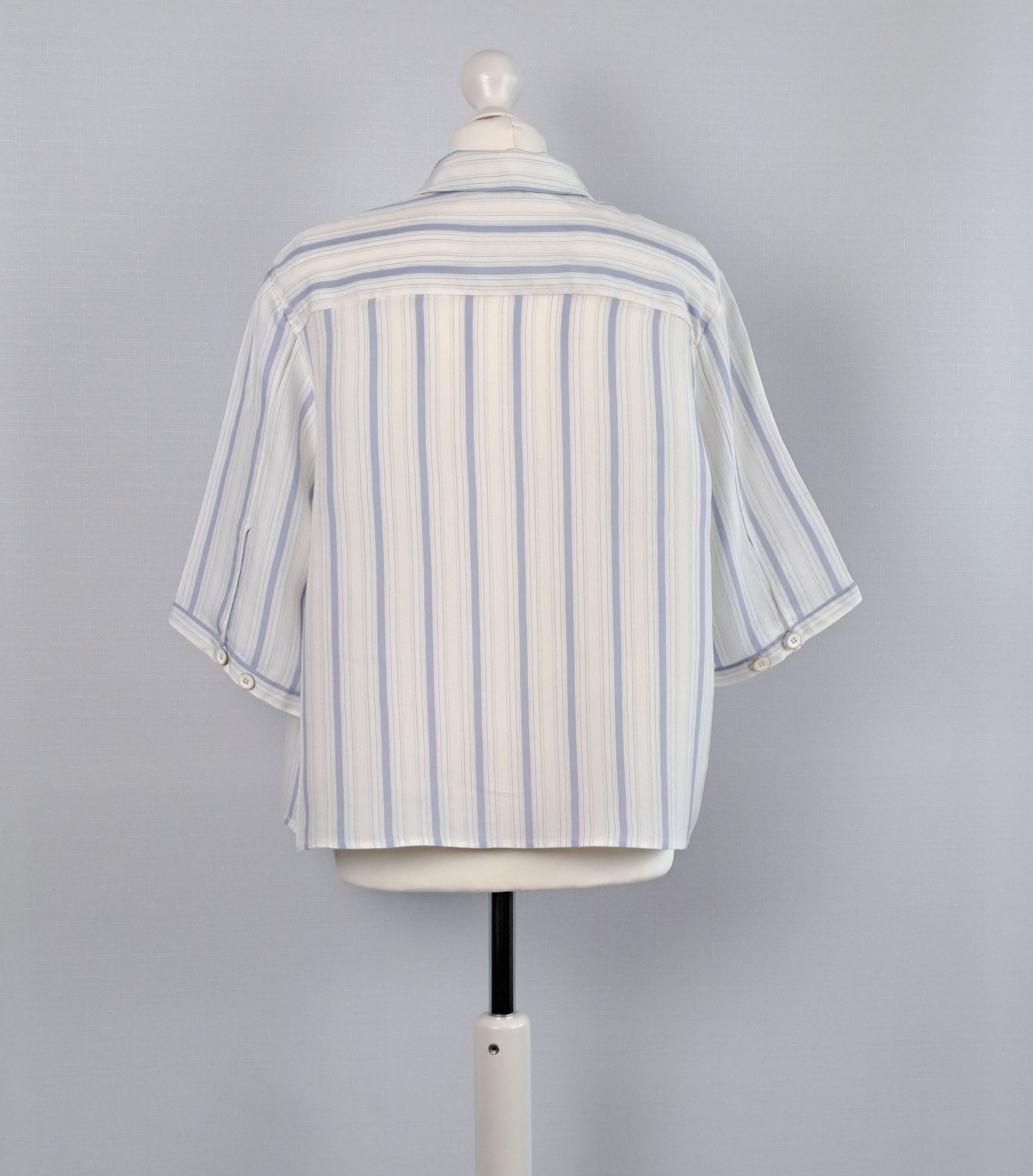 Jil Sander Jil Sander luxury oversized striped shirt. Size 36 Size S / US 4 / IT 40 - 3 Thumbnail