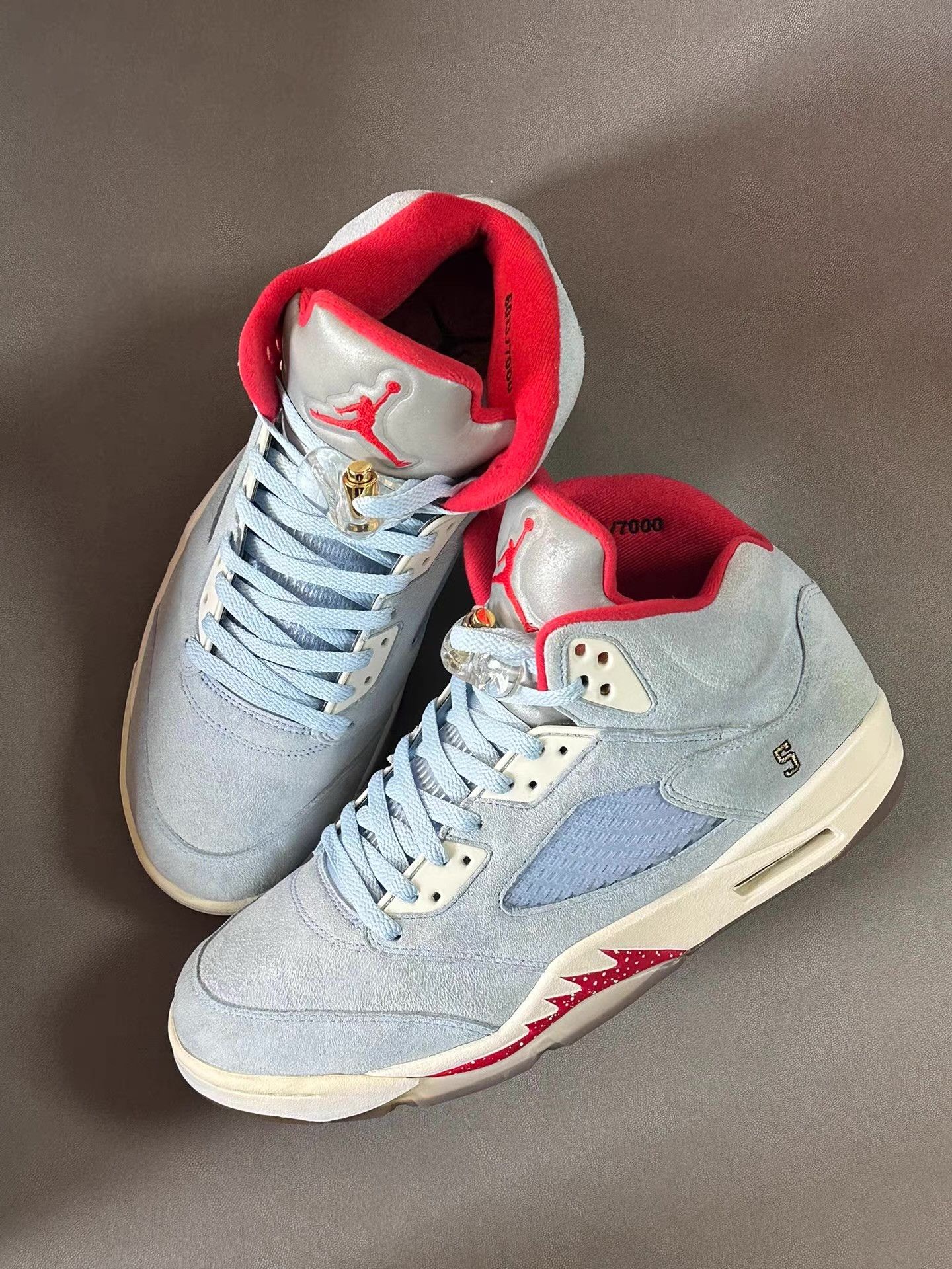Nike Air Jordan 5 Ice Blue (Son of Mars) Ｑ20 Size US 11.5 / EU 44-45 - 1 Thumbnail