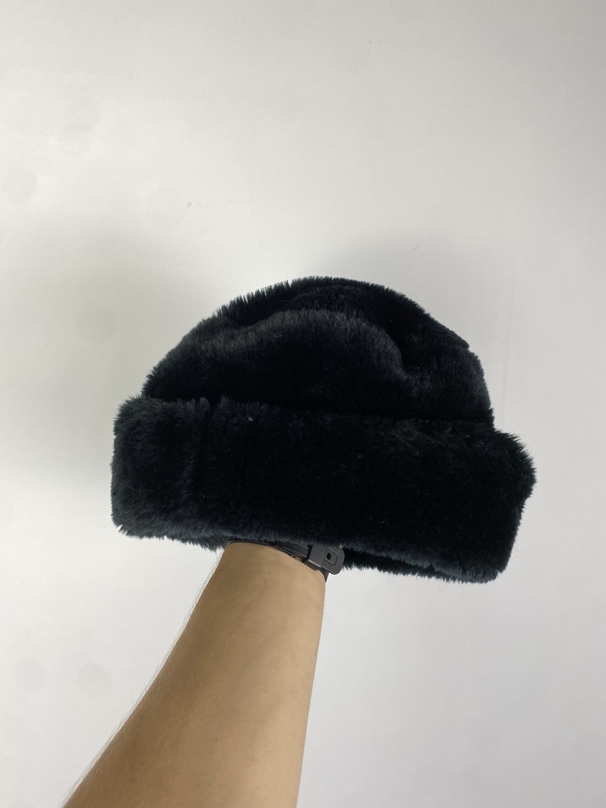 Hysteric Glamour × Japanese Brand Y2K Beanie Vintage Fuzzy Hat Mohair Ushanka Beauty Beast Size ONE SIZE - 2 Thumbnail