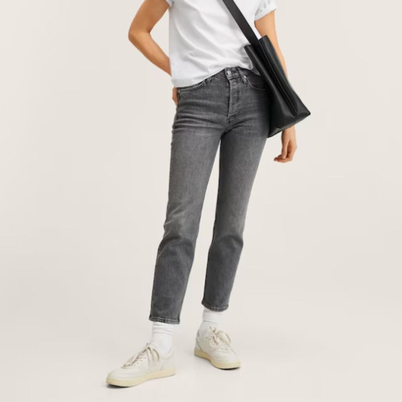 Mango Mango MNG Slim Mid-Rise Cropped Jeans NWT Plus 18 Size 40" / US 18 - 2 Thumbnail