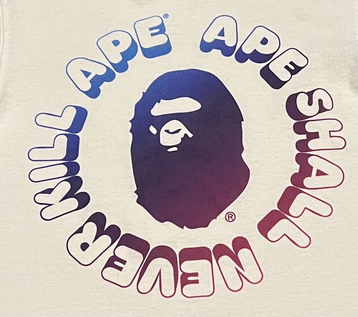 Bape Bape logo tee shirt Size XS / US 0-2 / IT 36-38 - 3 Thumbnail
