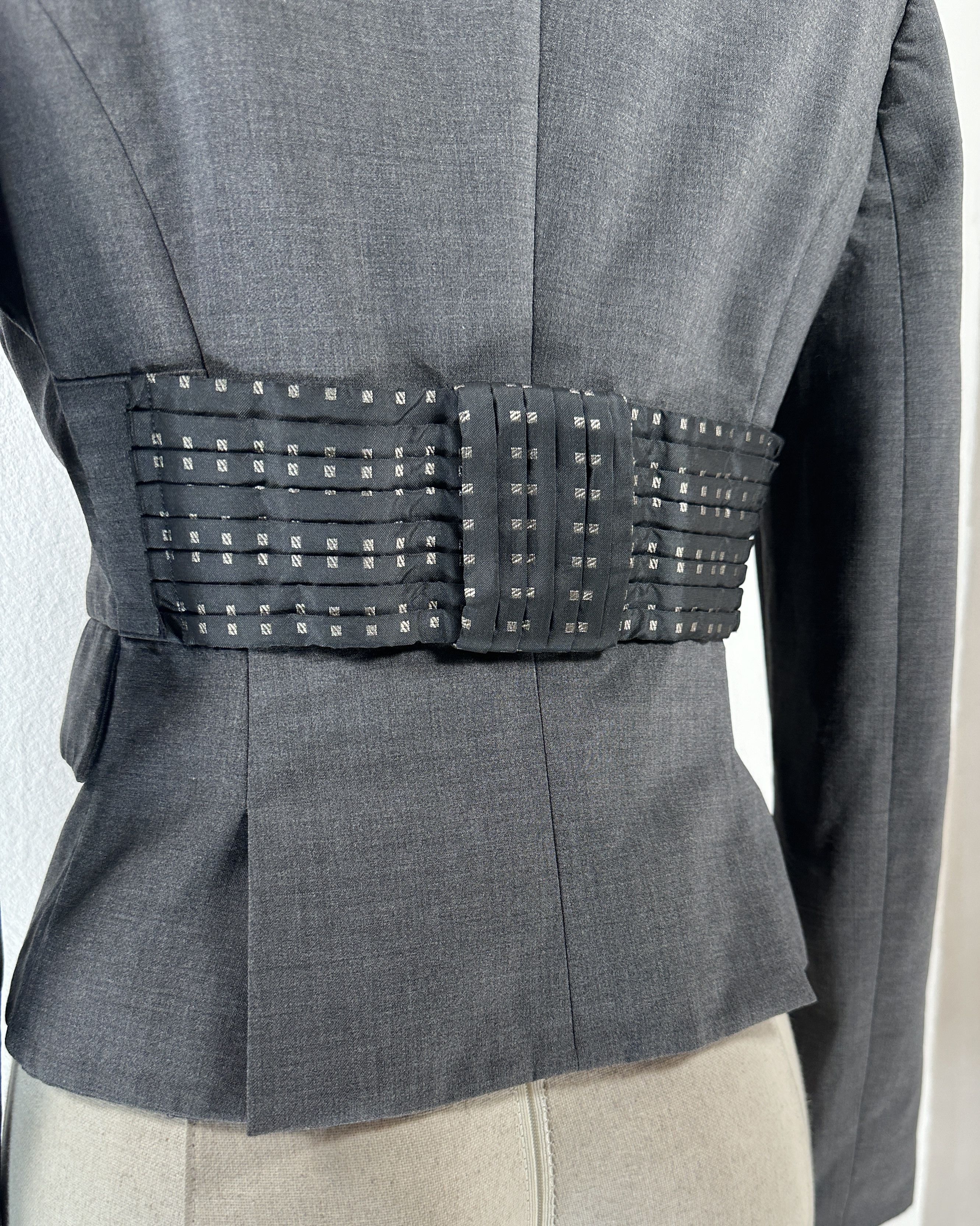 RED Valentino Wool grey blazer Size M / US 6-8 / IT 42-44 - 5 Thumbnail