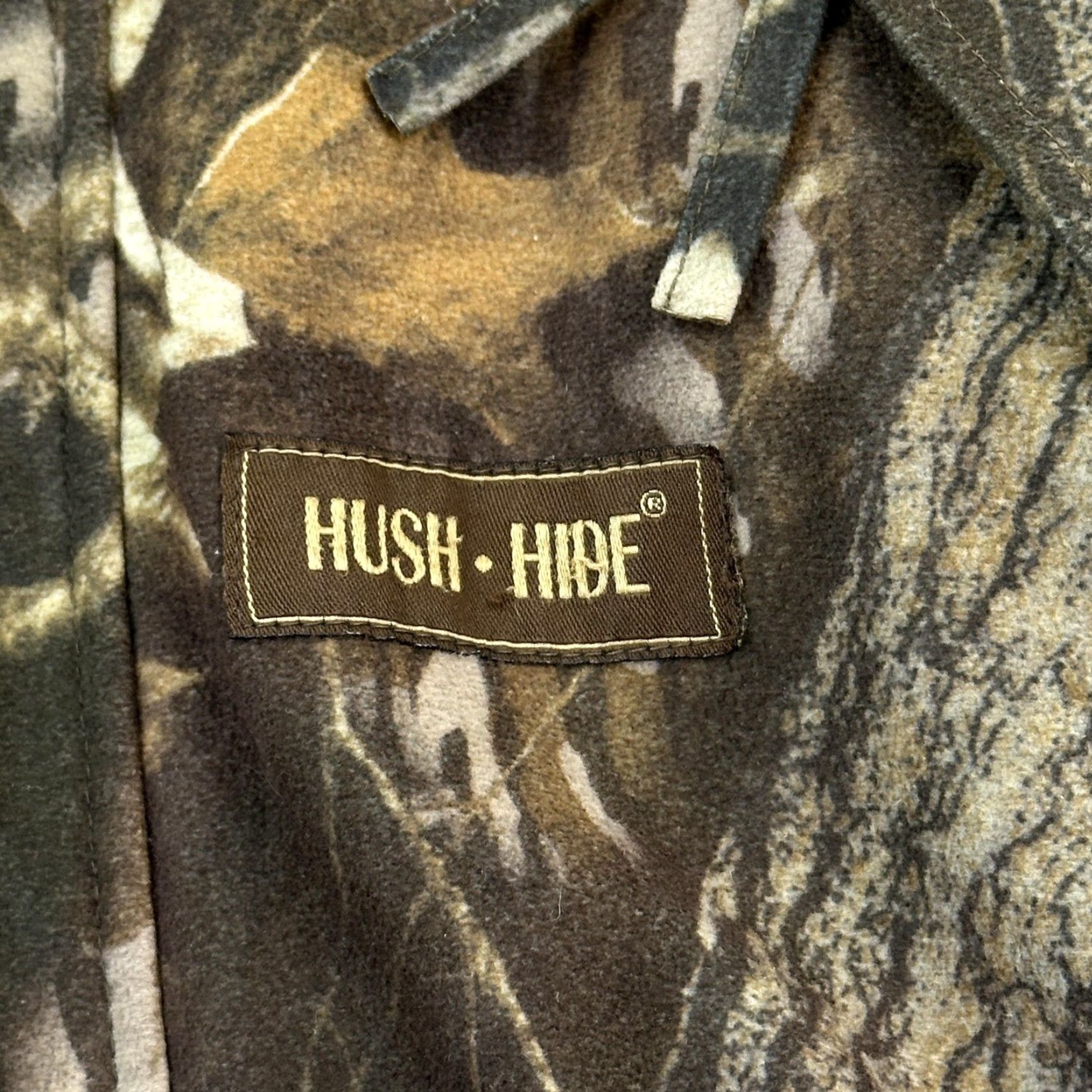Vintage Gamehide Hush Hide Jacket Mens XL Mossy Oak Breakup Camo Hunting Outdoor Size US XL / EU 56 / 4 - 4 Thumbnail