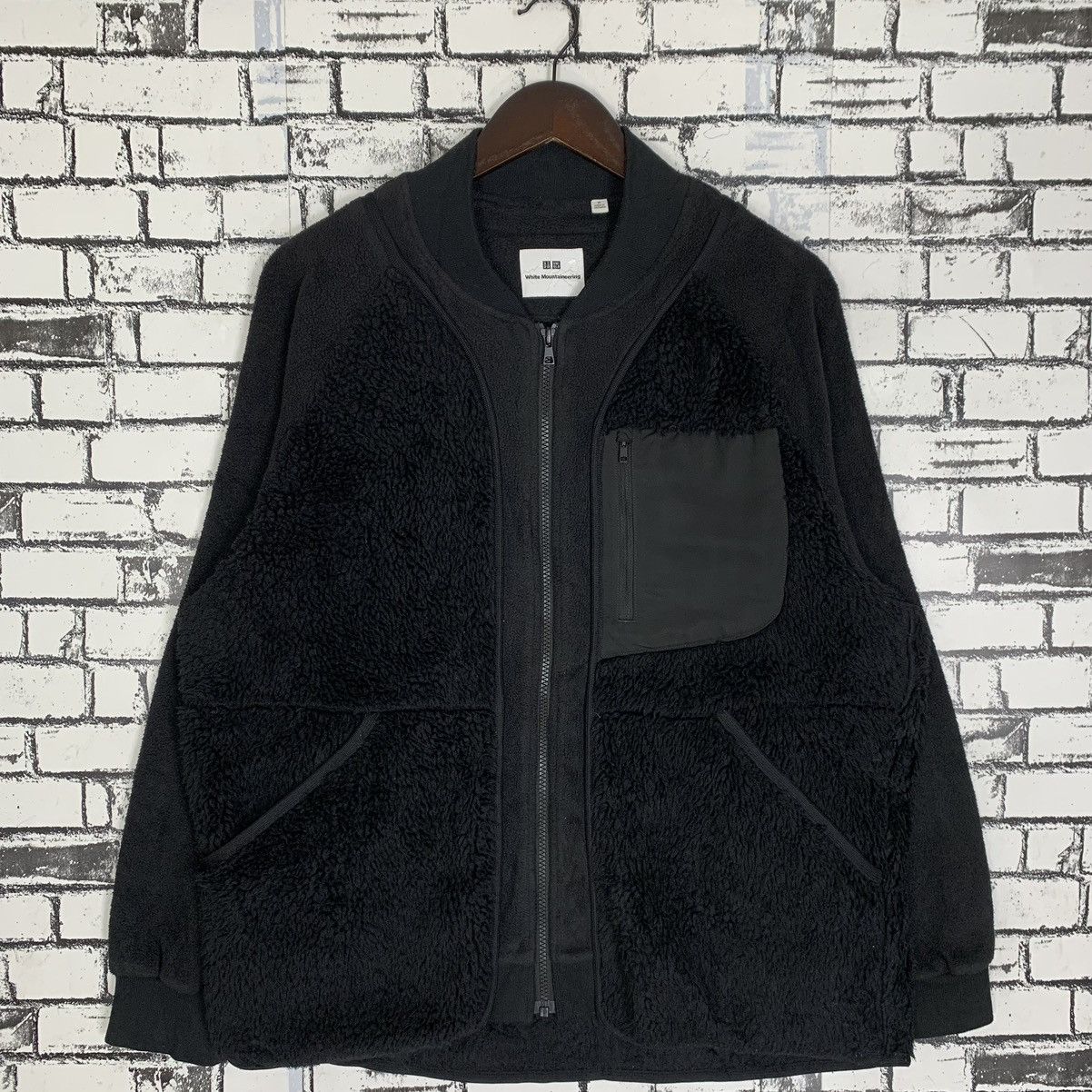 Uniqlo White Mountaineering Fleece Zipper Jacket Sweater