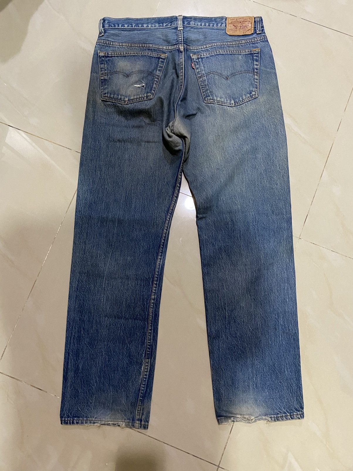 Levi's Vintage Levis 501 usa Size US 38 / EU 54 - 2 Thumbnail