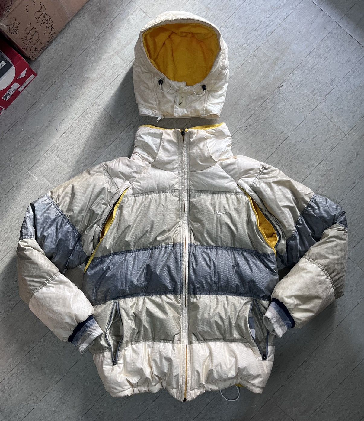 00s nike reversible down jacket