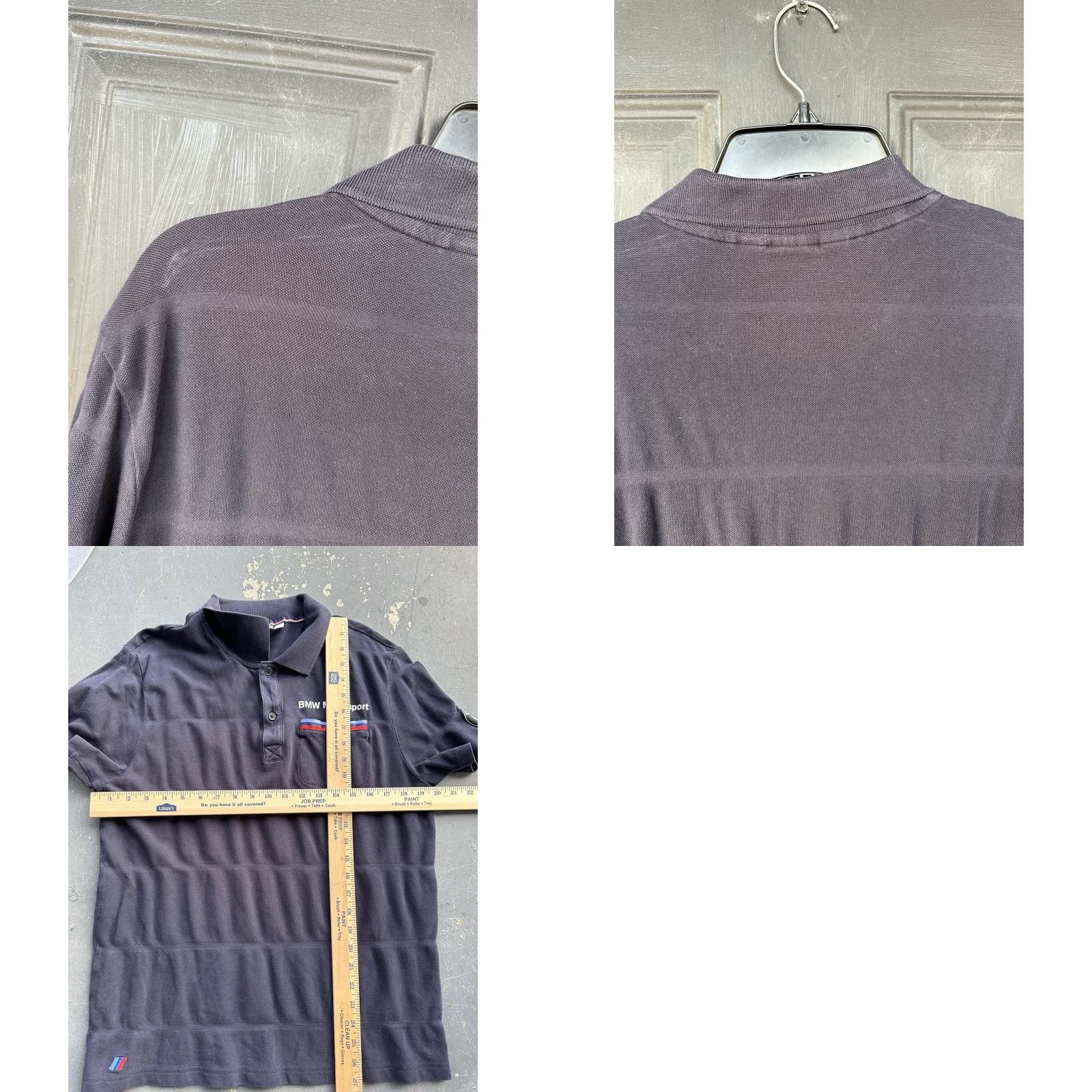 Puma PUMA BMW Motorsport Polo Shirt Mens Size L Navy Blue Short Sleeve Polo Shirt Size US L / EU 52-54 / 3 - 9 Thumbnail