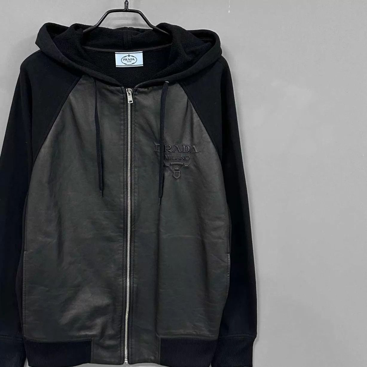 Prada PRADA Sheepskin Heavy - Duty Zip Jacket S 95 New Size US S / EU 44-46 / 1 - 2 Thumbnail