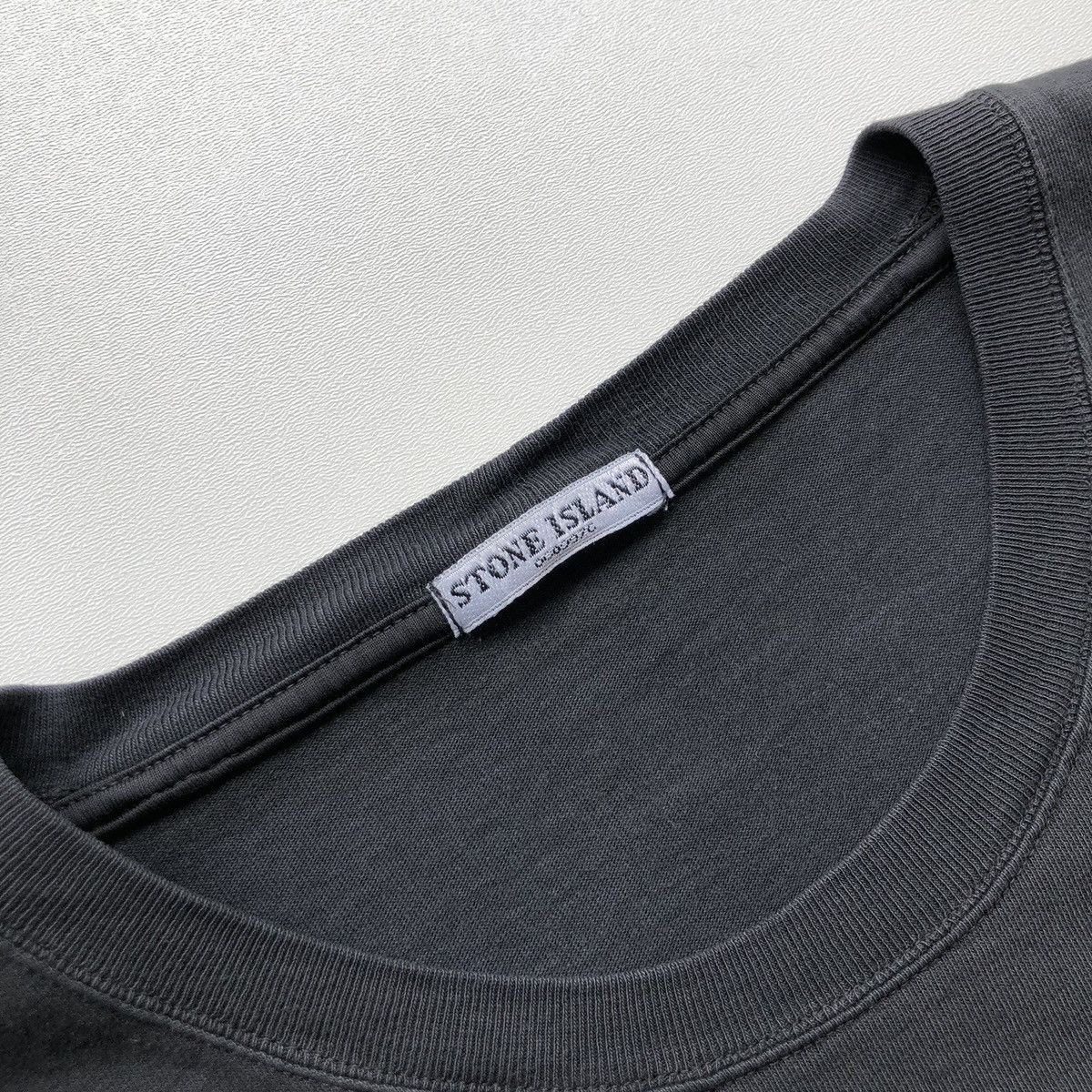 Stone Island Stone Island AW06 Vintage Logo Long Sleeve T-Shirt Archive Size US XXL / EU 58 / 5 - 7 Thumbnail