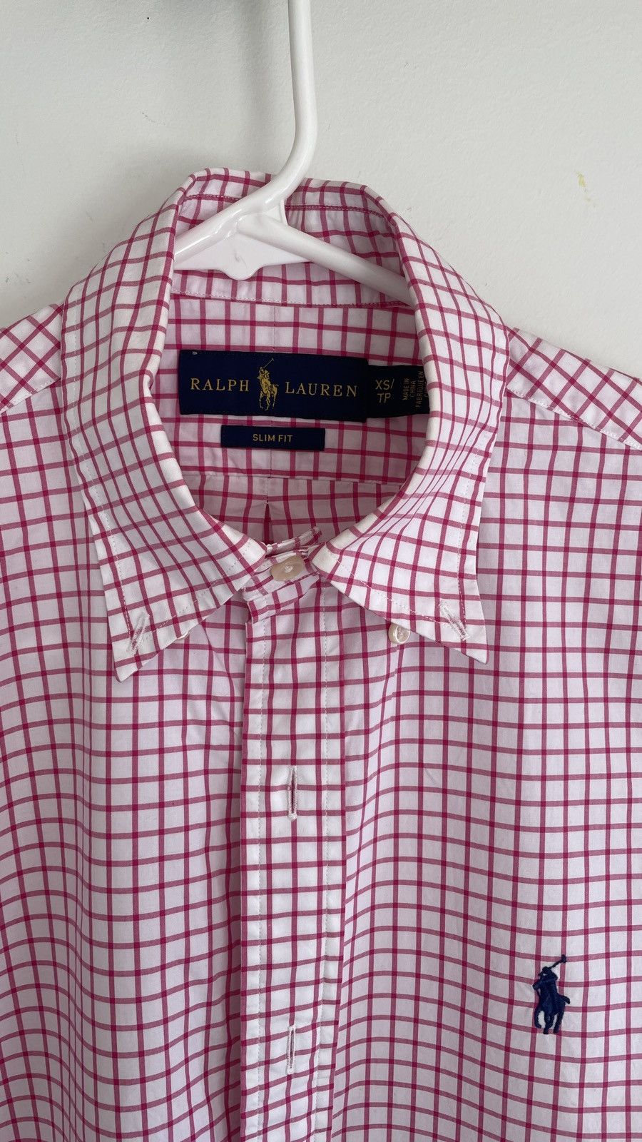 Ralph Lauren RALPH LAUREN RED SLIM-FIT SHIRT (XS) Size XS / US 0-2 / IT 36-38 - 2 Thumbnail