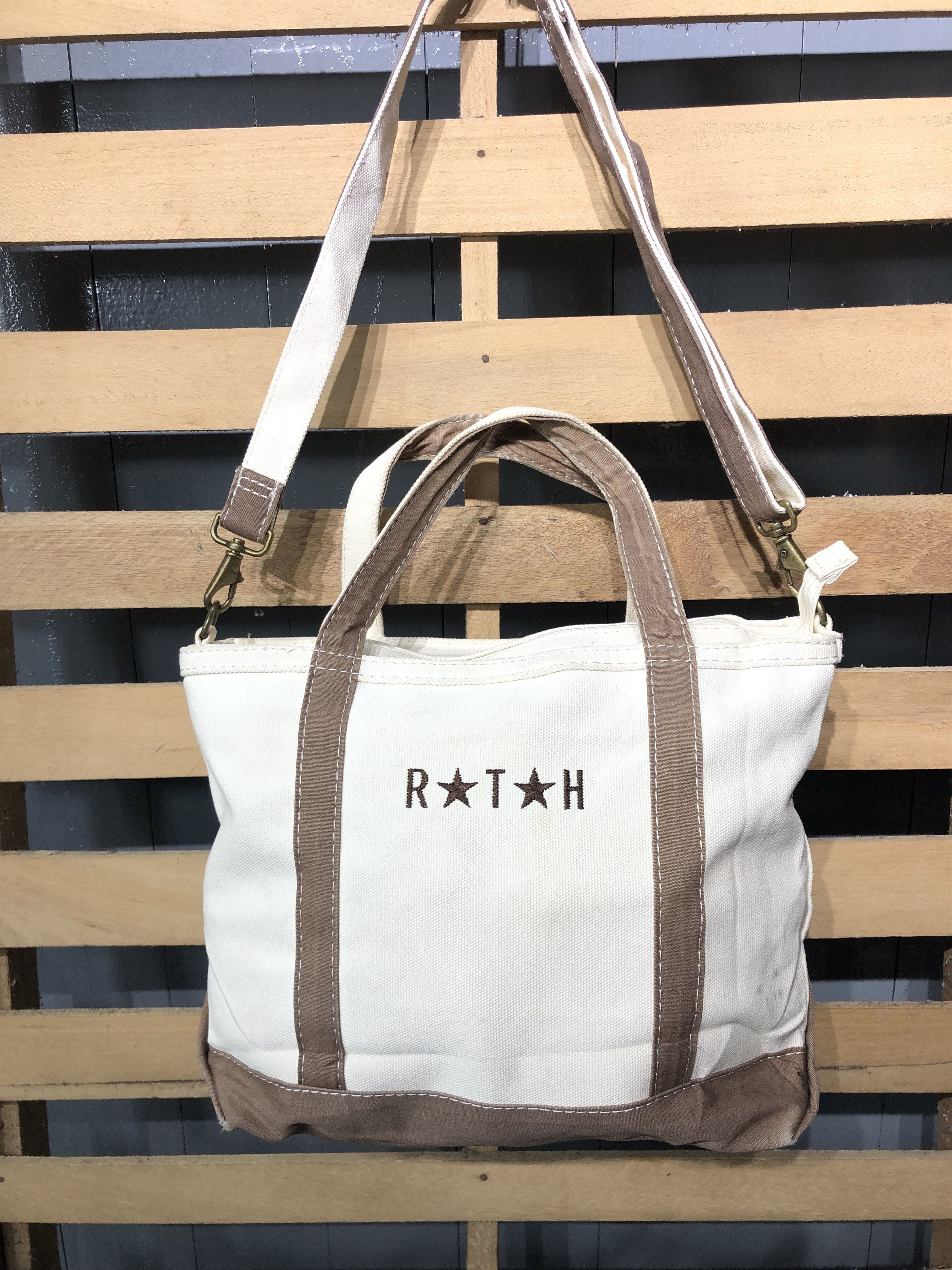 L.L. Bean × Vintage Rare‼️ L.L. Bean Style Canvas Crossbody Tote bag Size ONE SIZE - 4 Thumbnail