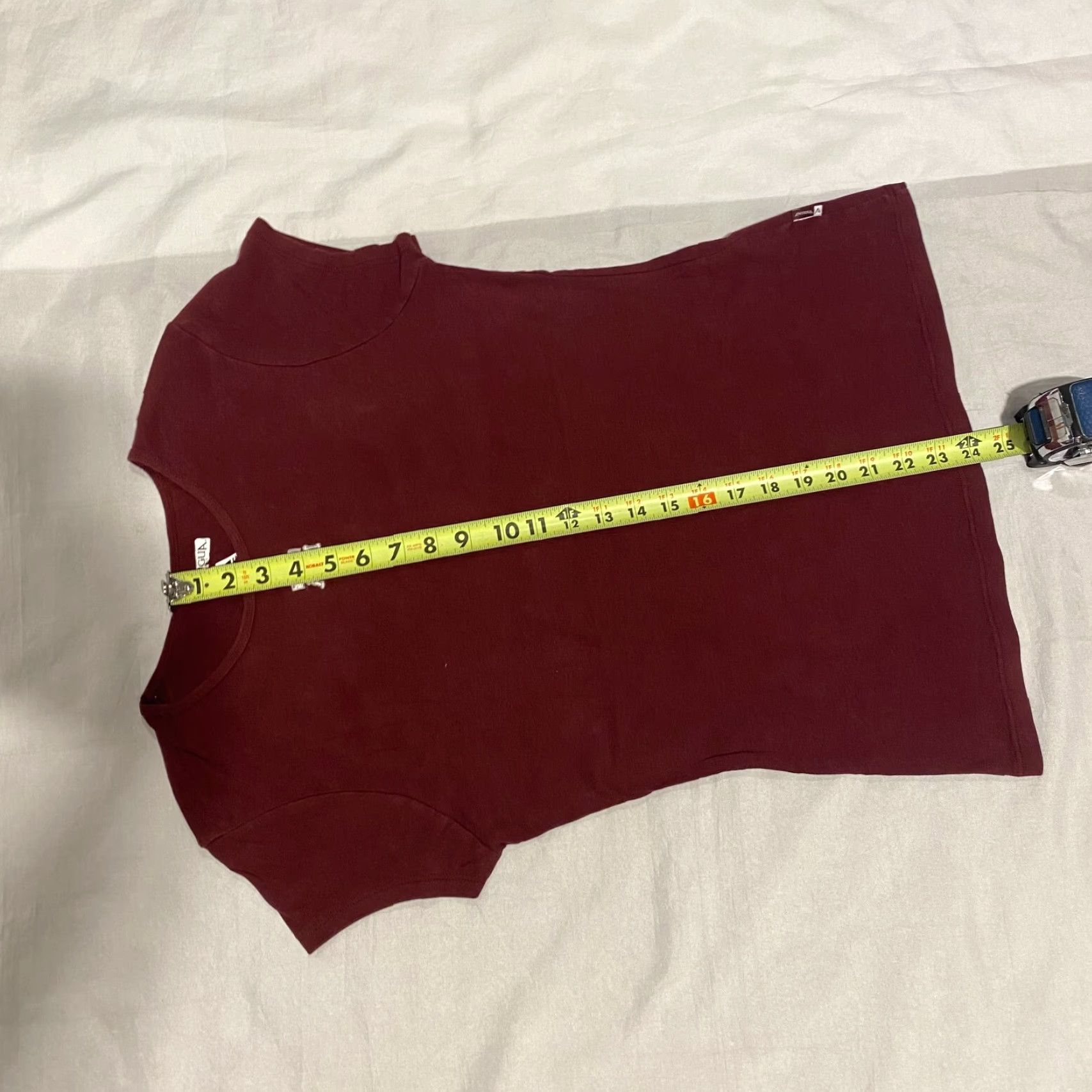 Logo 7 Texas A&M Aggies Women's Tshirt Maroon Embroidered Y2K Logo Short Sleeve S Size S / US 4 / IT 40 - 4 Thumbnail