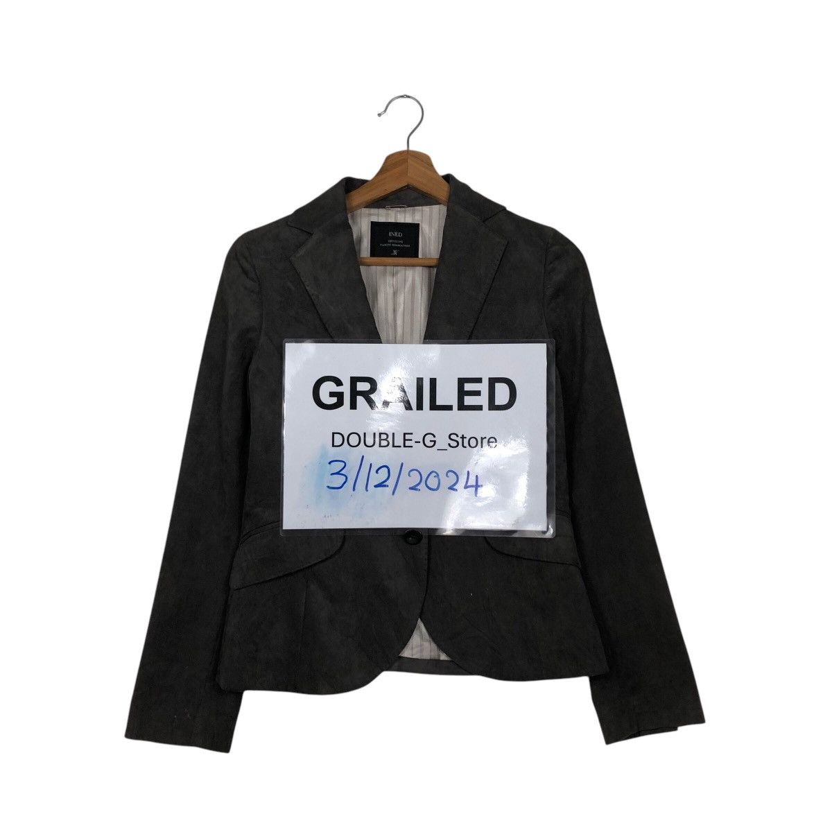 Japanese Brand 📌Vintage Cropped Biker Jacket Ined Yohji Yamamoto Size US M / EU 48-50 / 2 - 1 Thumbnail