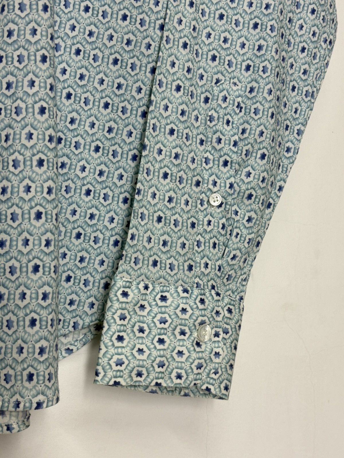 Fedeli Fedeli for Bongenie Grieder Luxury All Over Print Shirt Size US L / EU 52-54 / 3 - 9 Thumbnail