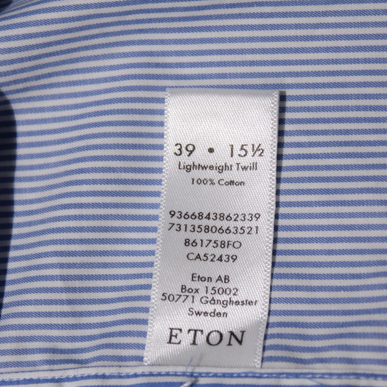 Eton Eton New with tags Shirt Size M US In Blue Size US M / EU 48-50 / 2 - 9 Thumbnail
