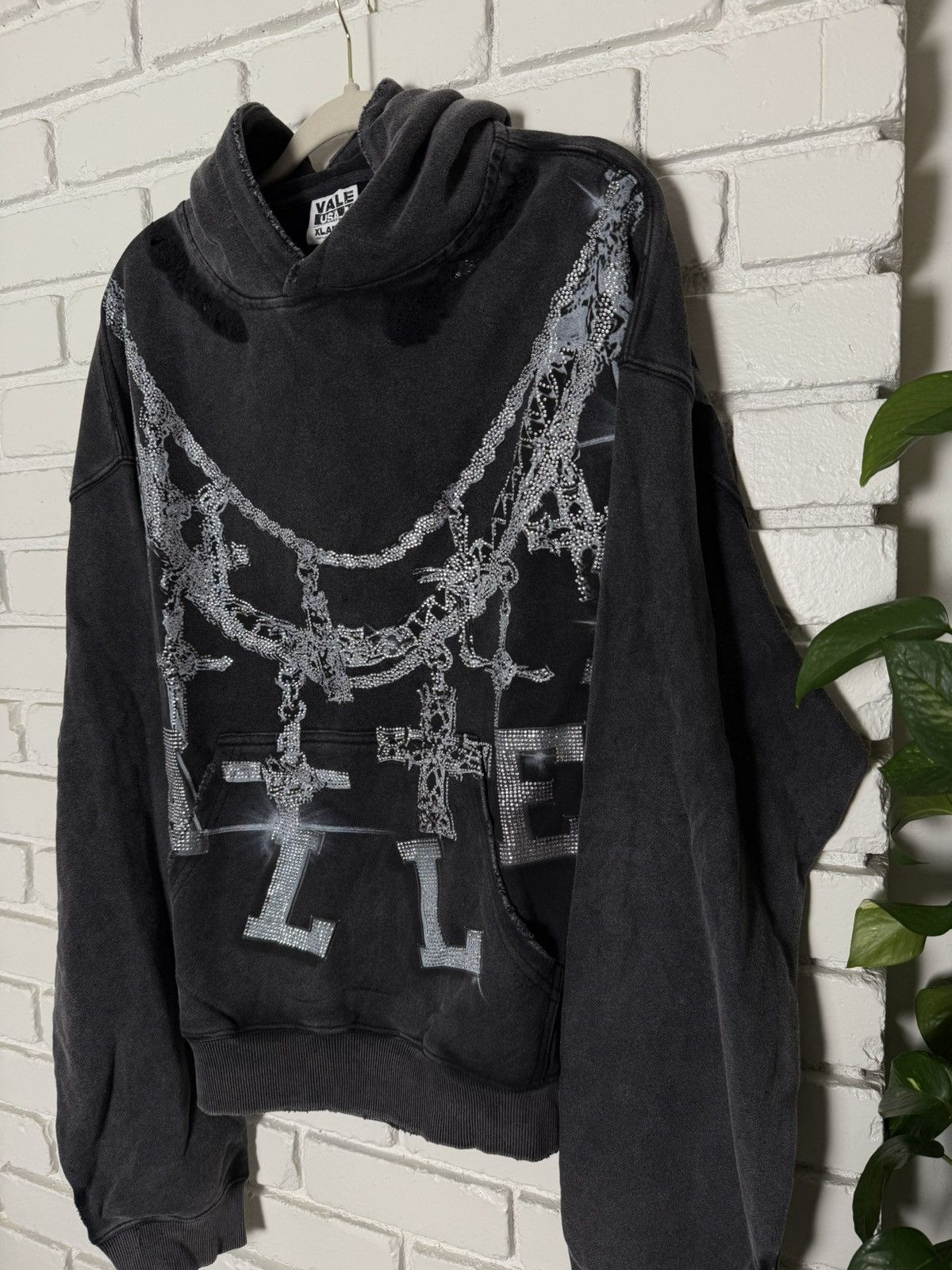 Vale Vale Forever Valley Dreams Big Chain Bling Hoodie | Grailed