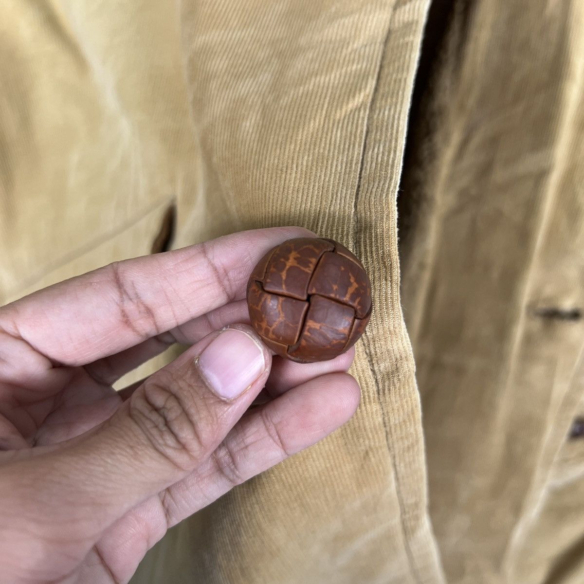JCPenney 🔥 VINTAGE SUN FADED TOWNCRAFT BY PENNYS CORDUROY JACKET Size US L / EU 52-54 / 3 - 14 Thumbnail