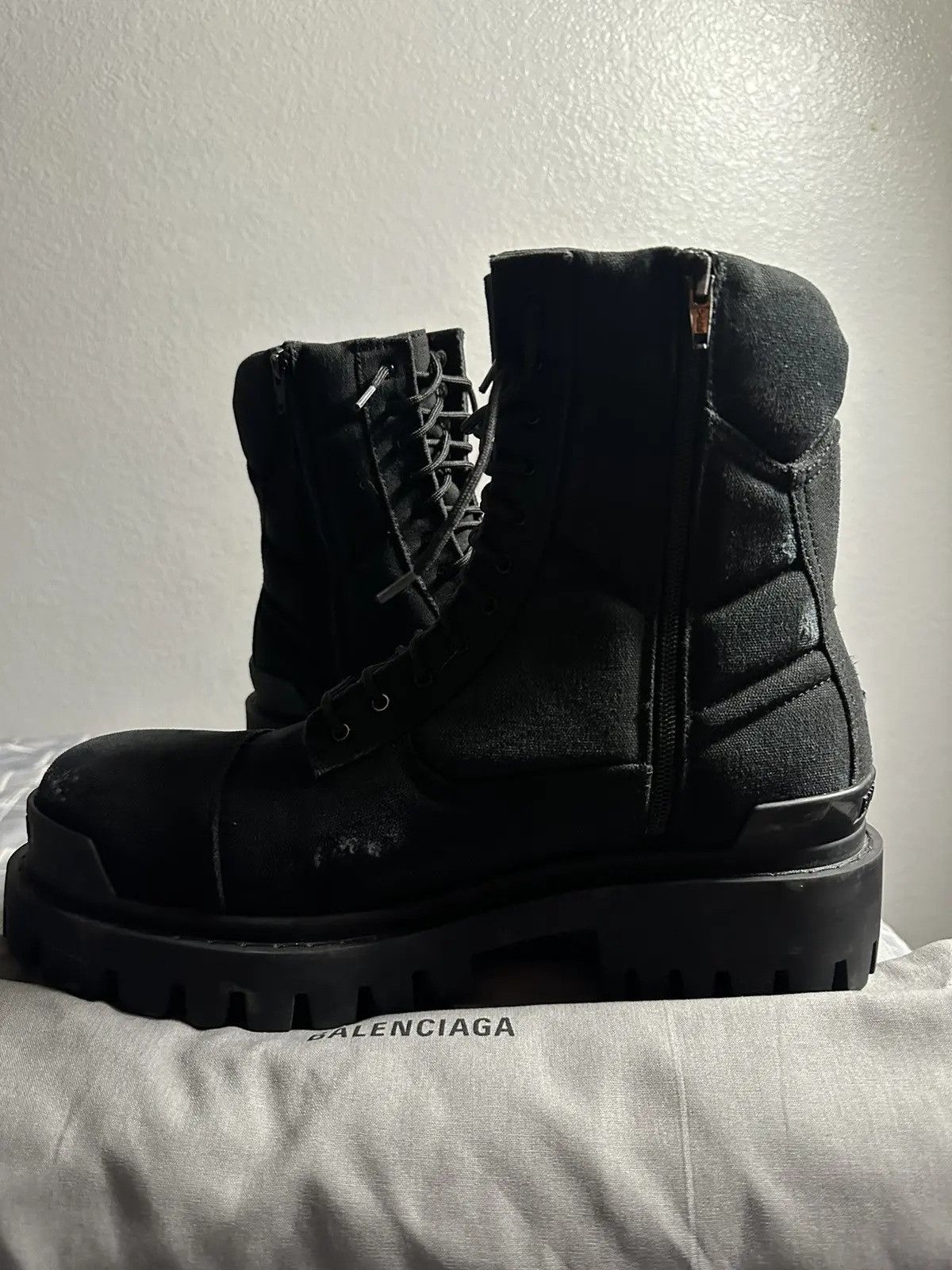 Balenciaga Balenciaga Combat strike boots Size US 12 / EU 45 - 4 Thumbnail