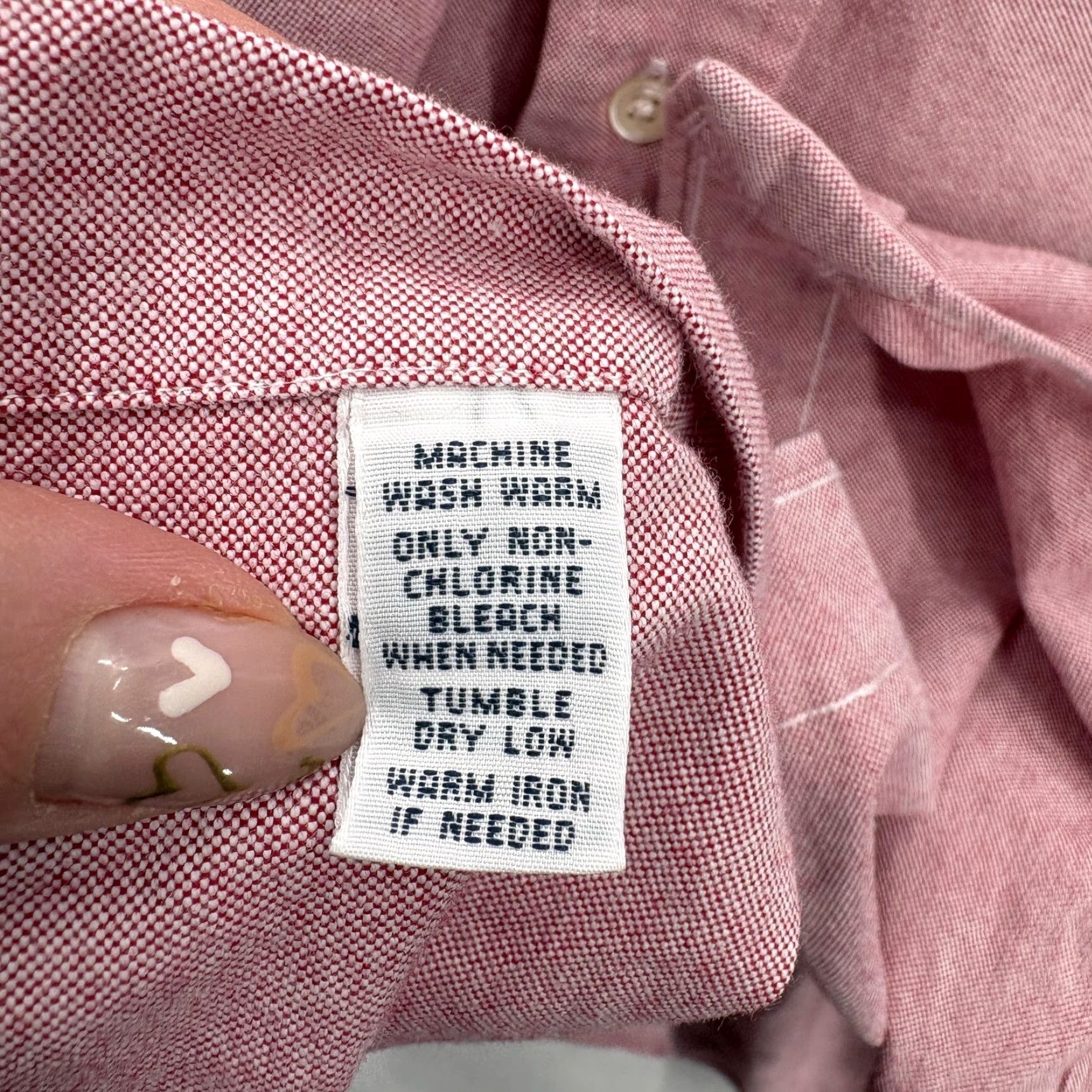 Ralph Lauren Ralph Lauren Shirt Mens 2XL Pink Cotton Classic Fit Long Sleeve Button Down Pony Size US XXL / EU 58 / 5 - 4 Thumbnail