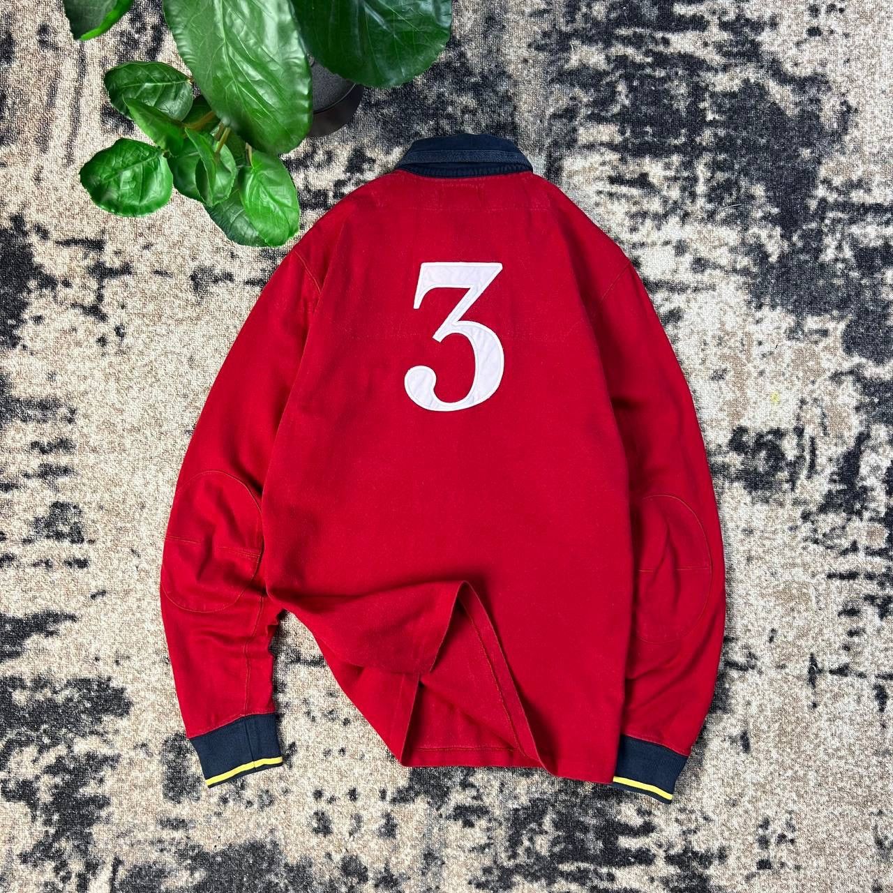 Polo Ralph Lauren Big Logo Vintage Y2K Rugby Long Sleeve