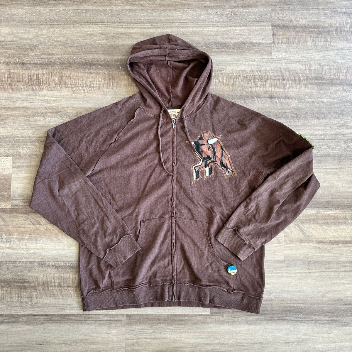 Band Tees × Vintage Crashious Roadside Pearl Jam 06 Limited Hooded Sweatshirt XL Size US XL / EU 56 / 4 - 6 Thumbnail