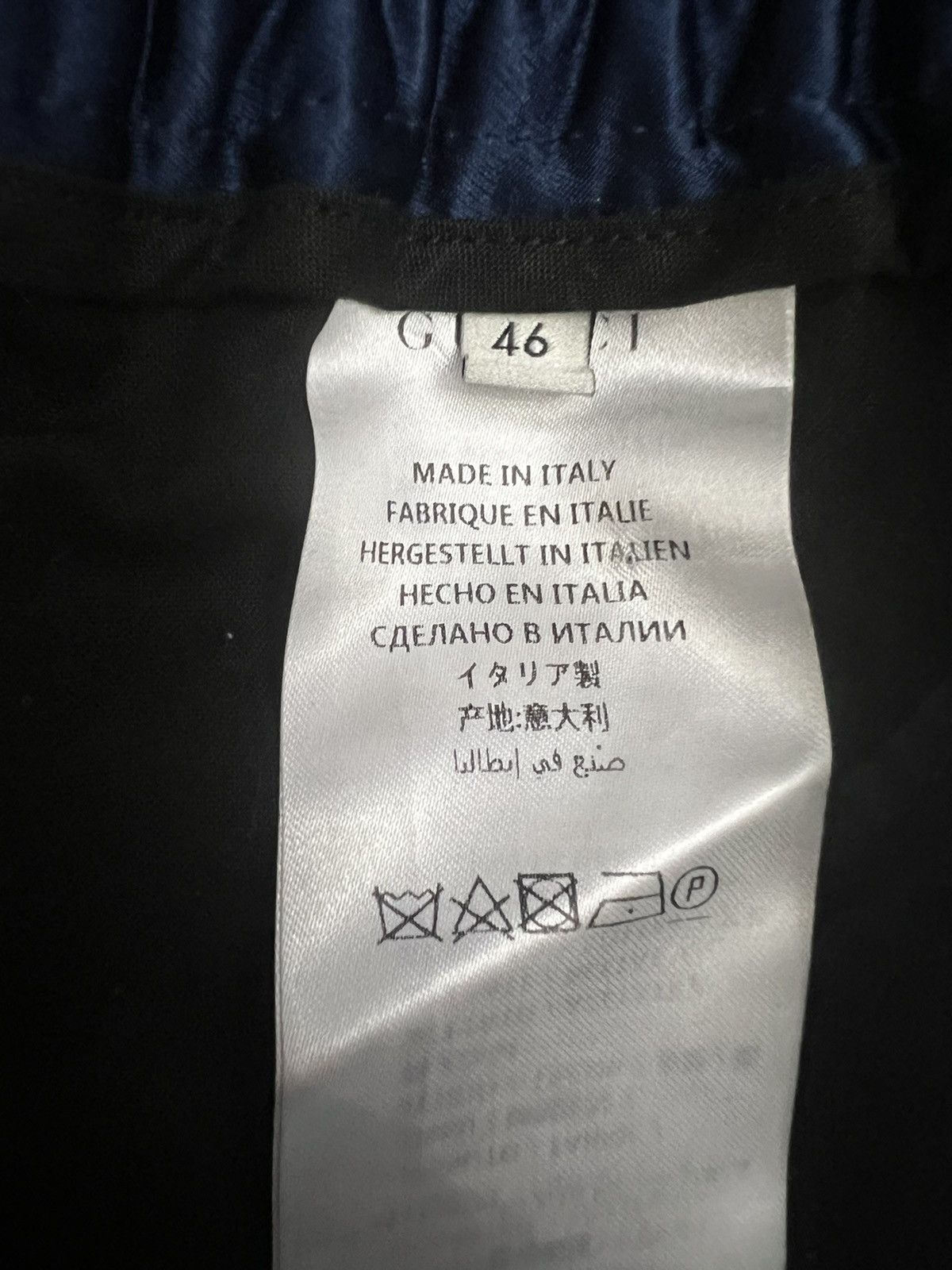 Gucci Gucci Blue Casual Pants with Side Stripes Size US 32 / EU 48 - 6 Thumbnail