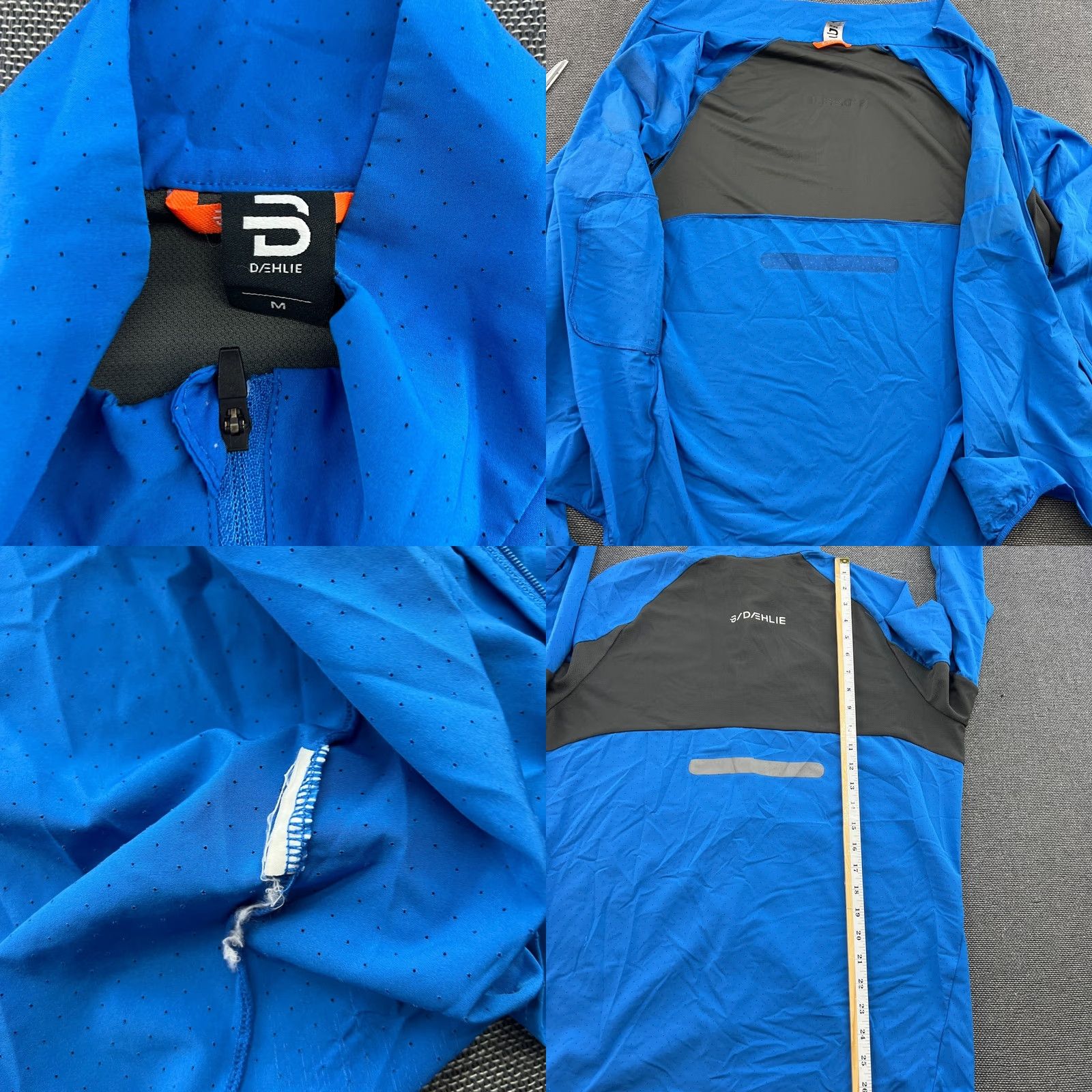 Adidas adidas Bjorn Daehlie Jacket Mens Medium Ski Sparebank Full Zip Lightweight Blue Windbreaker, Windproof, Quick Dry, Softshell, Regular XS? No Size US L / EU 52-54 / 3 - 9 Thumbnail