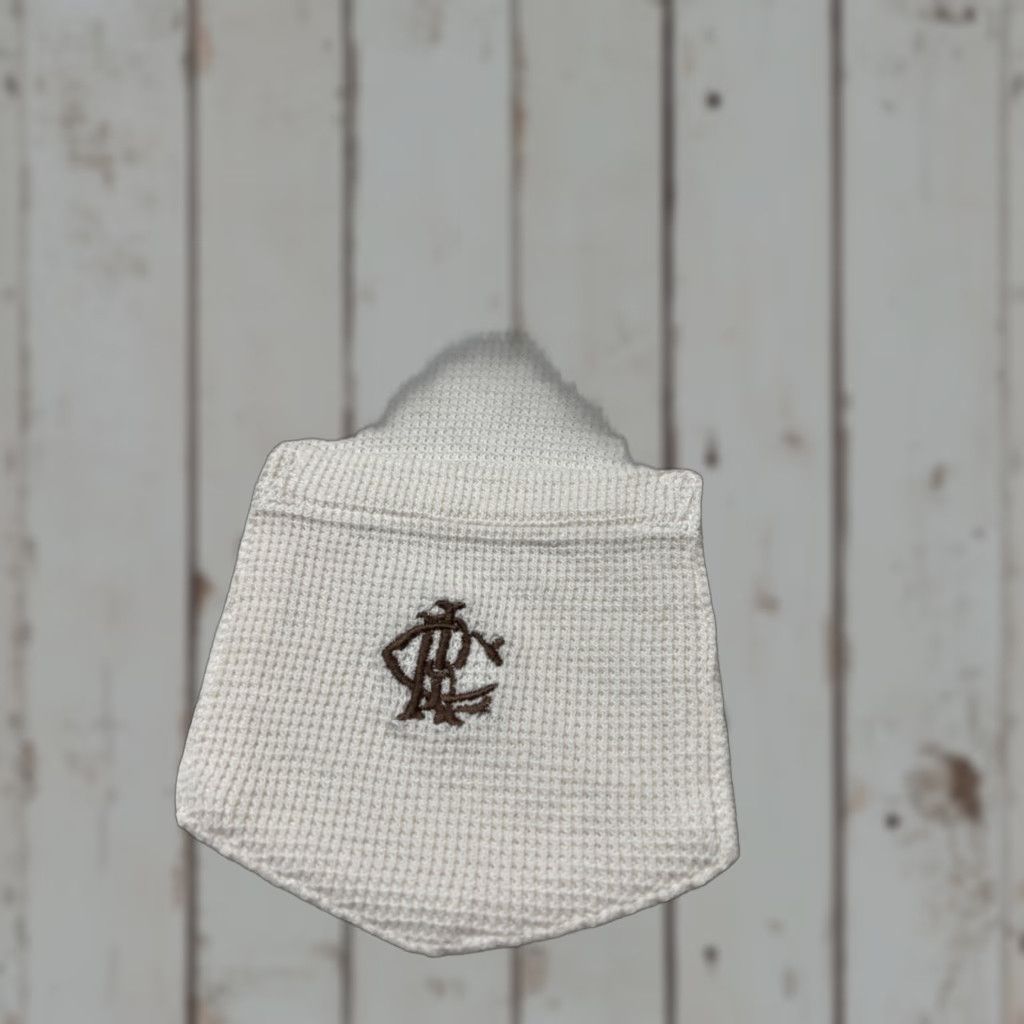 Polo Ralph Lauren POLO RALPH LAUREN VINTAGE CLUB WAFFLE KNIT SHIRT BEIGE LARGE MENS Size US L / EU 52-54 / 3 - 1 Thumbnail