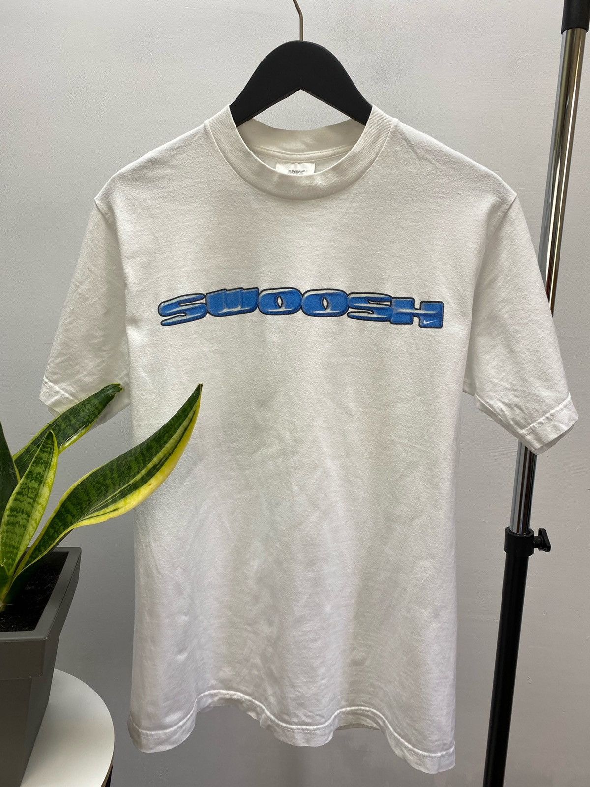 Other 90s Vintage Nike Swoosh Center Logo T-Shirt Size US S / EU 44-46 / 1 - 6 Thumbnail