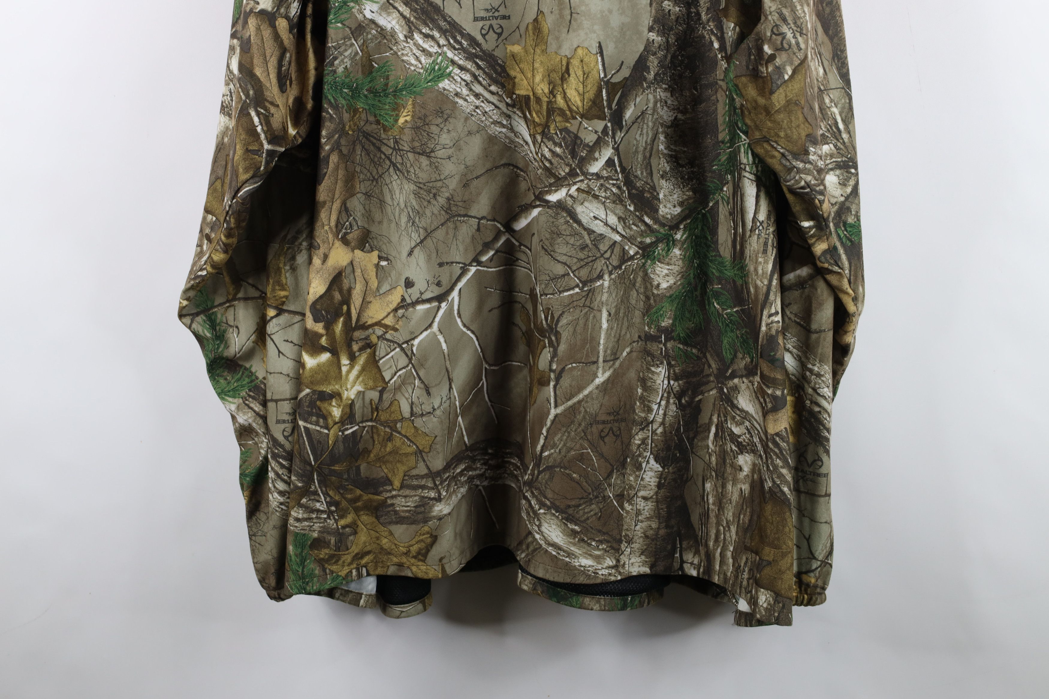 Vintage Y2K Camouflage Soft Cloth ElimiTick Hooded Hunting Jacket Size US XXL / EU 58 / 5 - 14 Thumbnail