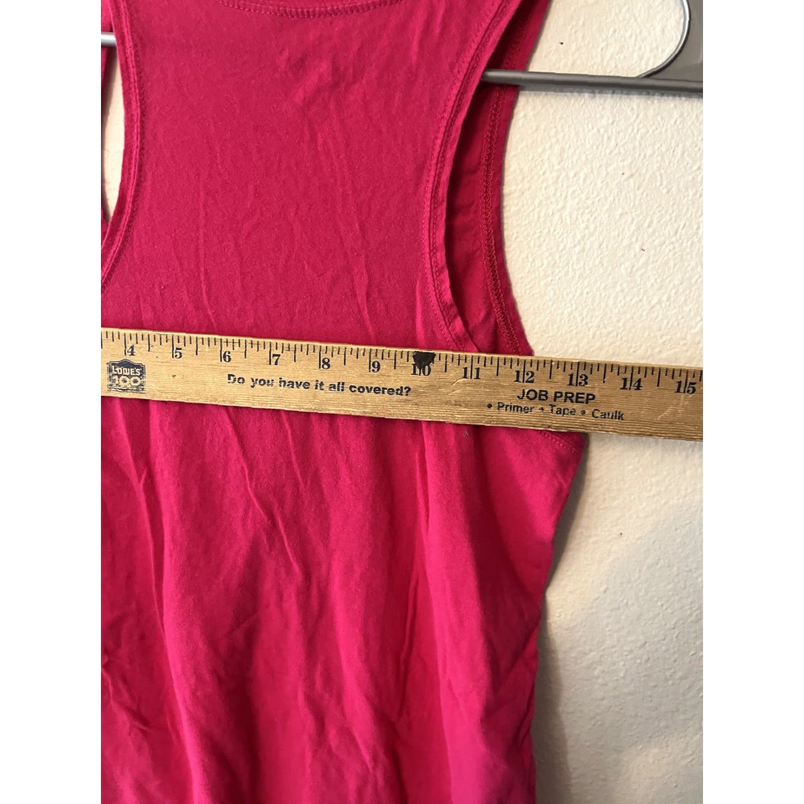 Hurley VINTAGE Hurley Tank Women Medium Pink Solid Logo 100% Cotton Beach Casual Womens Size M / US 6-8 / IT 42-44 - 5 Thumbnail