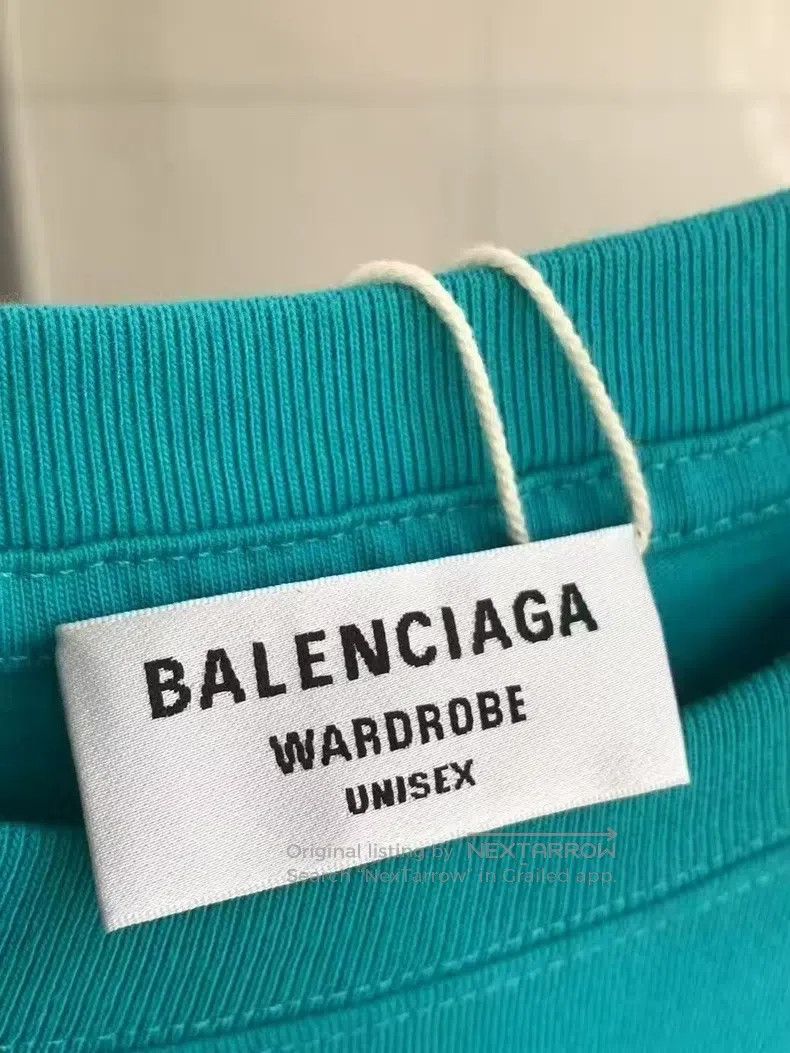 Balenciaga Balenciaga Embroidered Logo Short Sleeve T-Shirt, XS Size Size US XS / EU 42 / 0 - 4 Thumbnail
