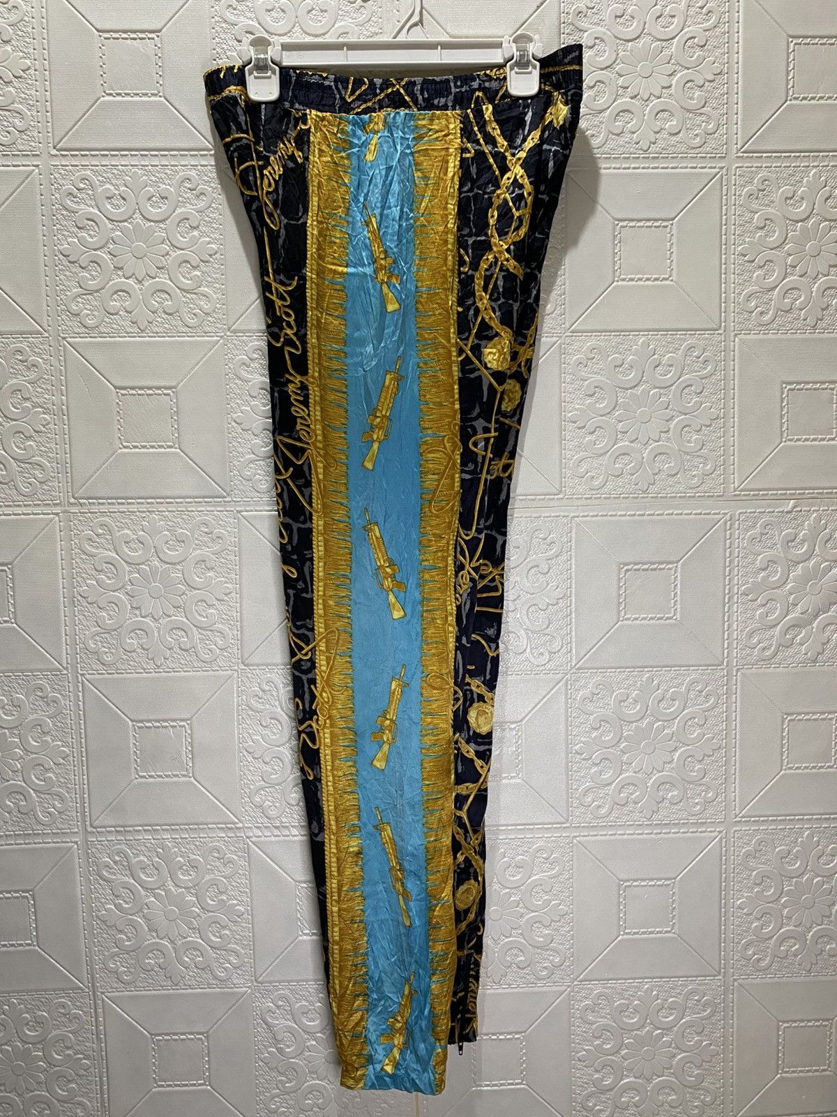 Jeremy Scott Jeremy Scott Verly Hills Satin Pants Size 31" - 6 Thumbnail