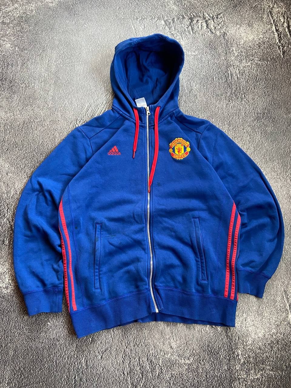 Adidas Adidas Manchester United football zip hoodie Size US L / EU 52-54 / 3 - 1 Thumbnail