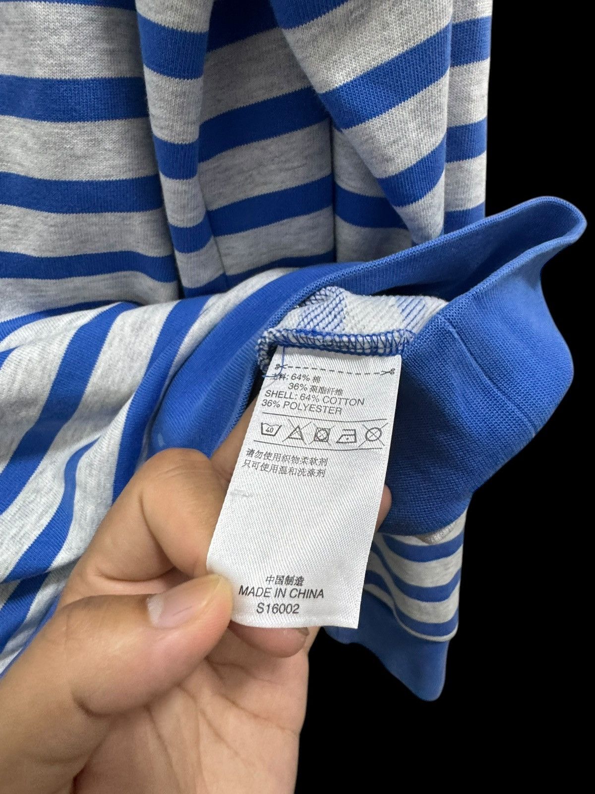 Adidas × Other ADIDAS STREETWEAR LONGSLEEVE SHIRT BLUE STRIPE Size US M / EU 48-50 / 2 - 5 Thumbnail