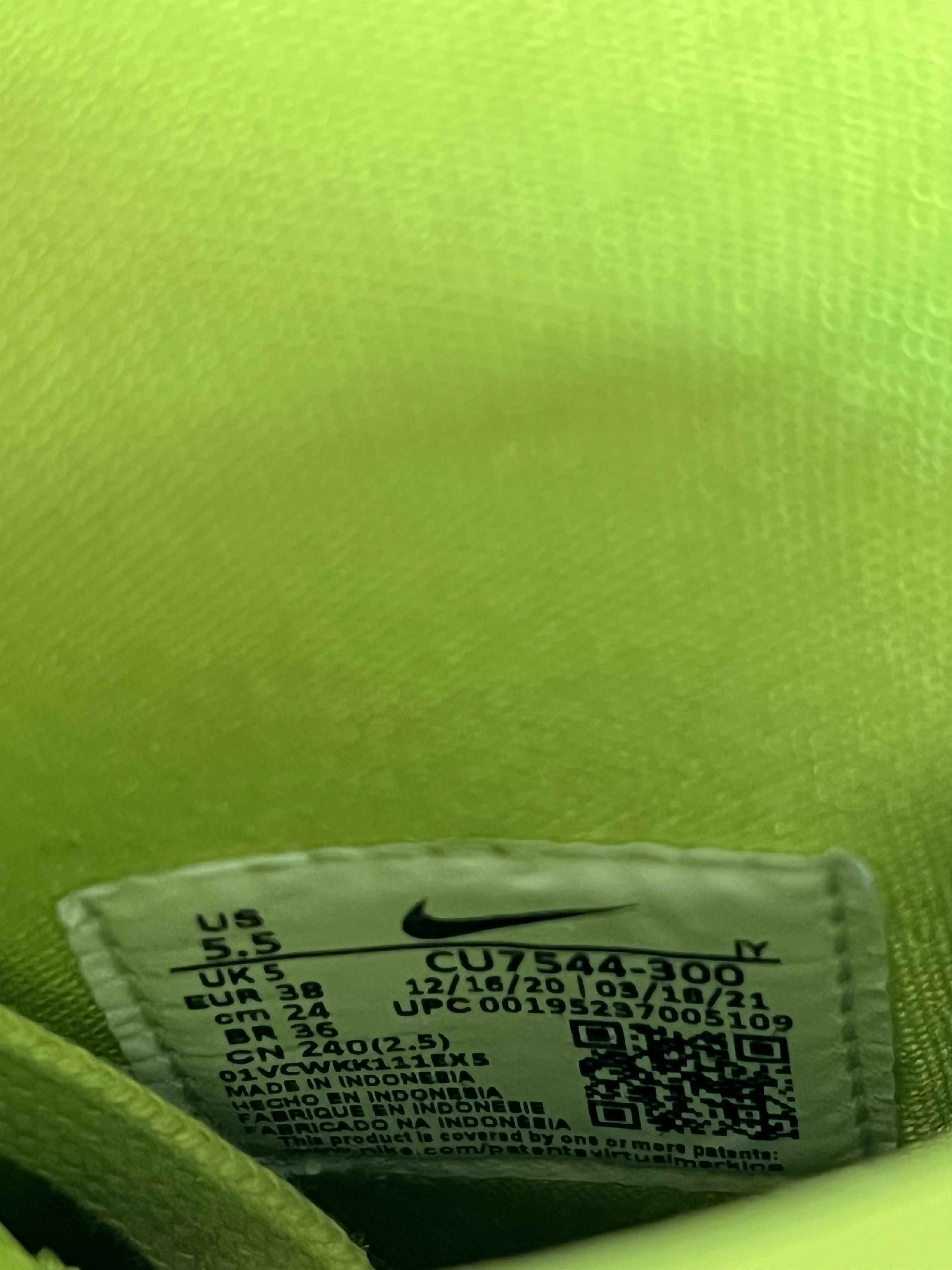 Ambush Nike Dunk Hi in Atomic Green