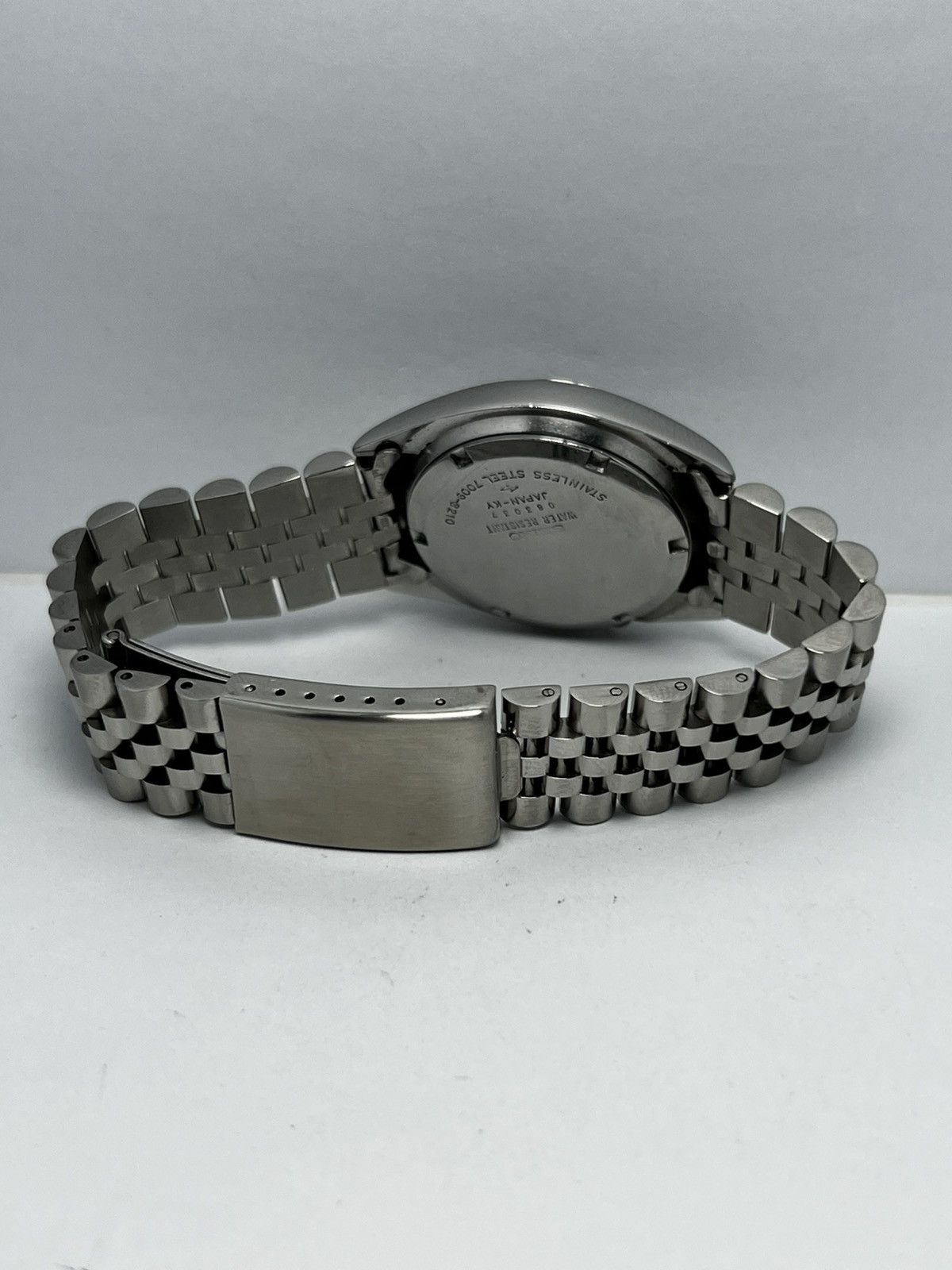 Seiko Seiko 5 Automatic Baton Dial Wrist Watch Day/Date Japan Size 36 - 4 Thumbnail