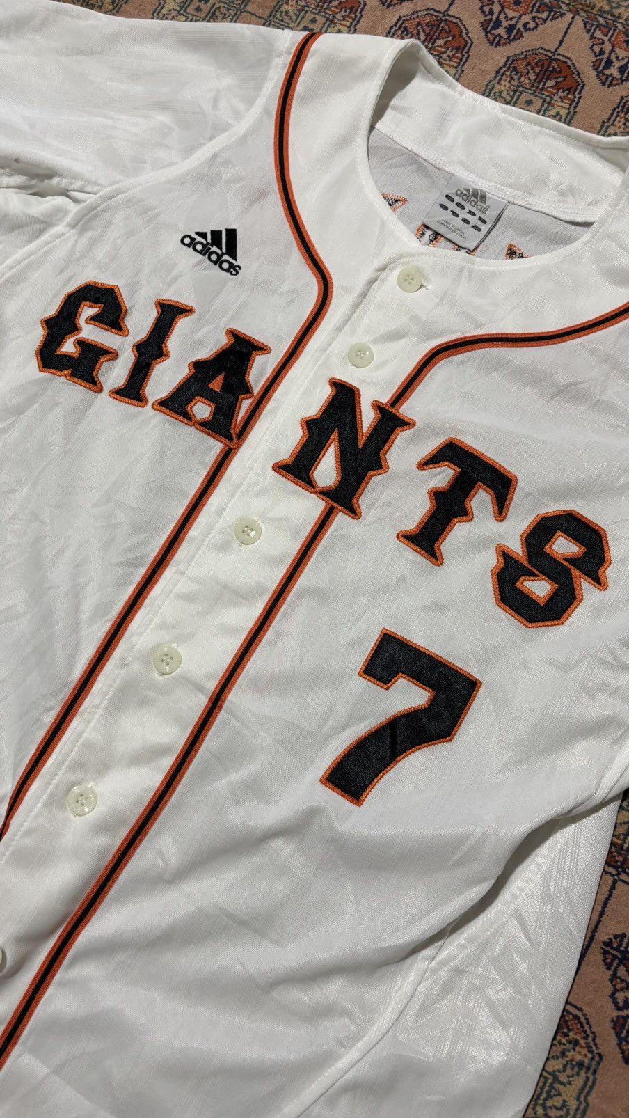 Japanese Brand Yomiuri tokyo giants japan baseball team #7 Chono Size US L / EU 52-54 / 3 - 3 Thumbnail