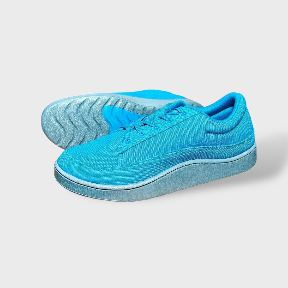 Allbirds Allbirds Men’s Canvas Pacer Teal Blue Grey Sneakers Sz 10 Size US 10 / EU 43 - 1 Thumbnail