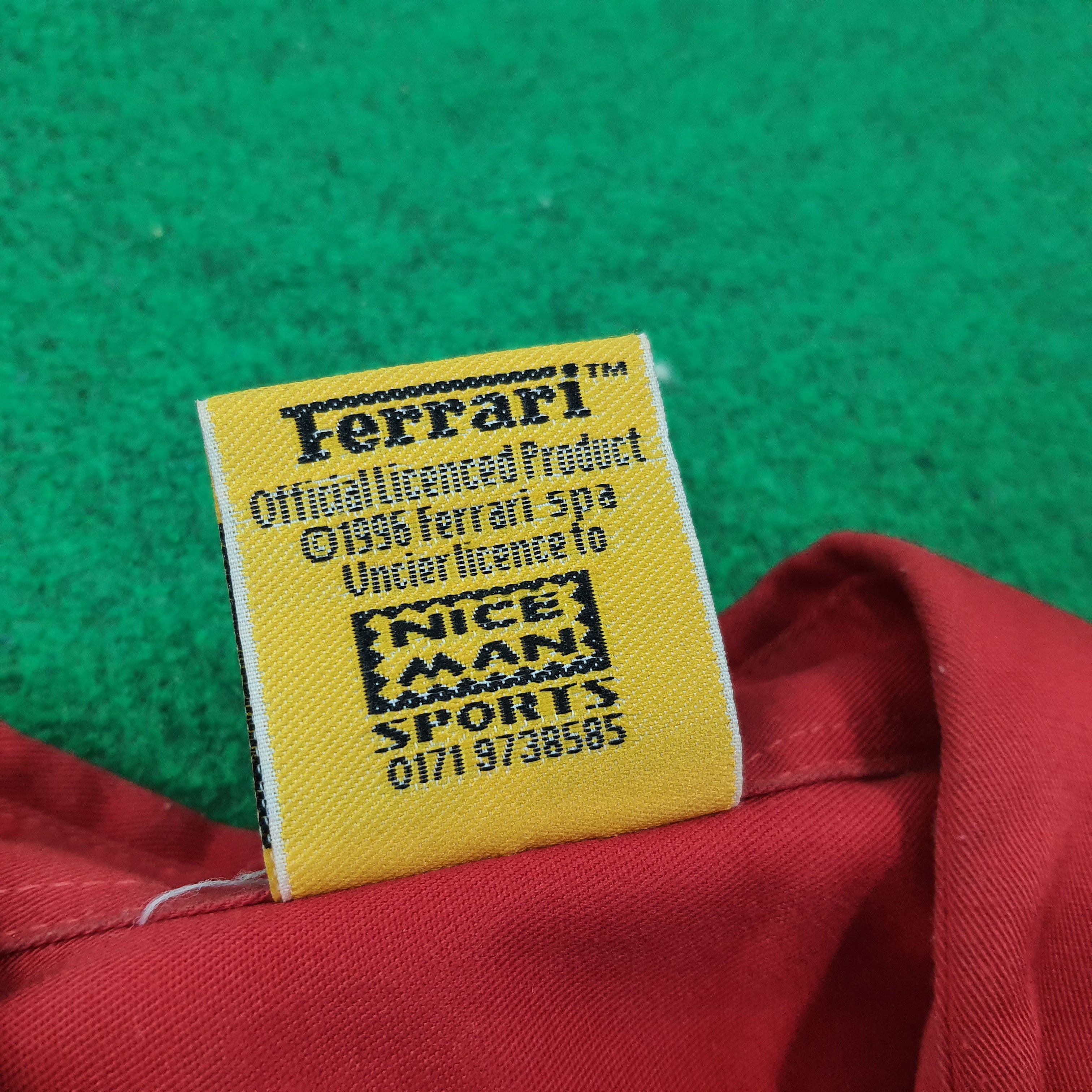 Ferrari Vintage Ferrari Racing Motorsports Button Up Shirt C259N13 Size US L / EU 52-54 / 3 - 7 Thumbnail