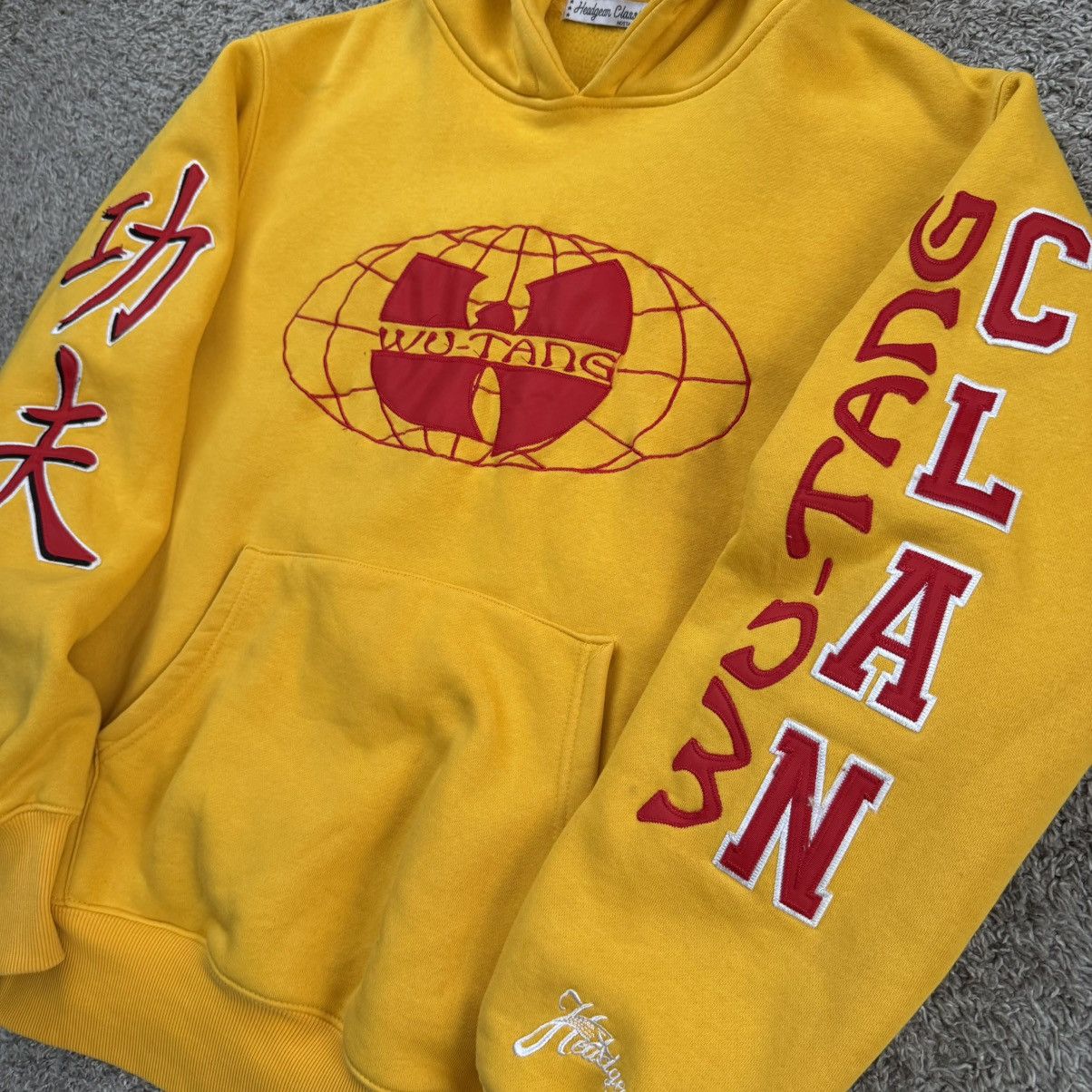 Wu-Tang Clan 🔴Wu-Tang Hoodie Size Medium Tiger WuTang Clan Yellow Sweater Size US M / EU 48-50 / 2 - 4 Thumbnail