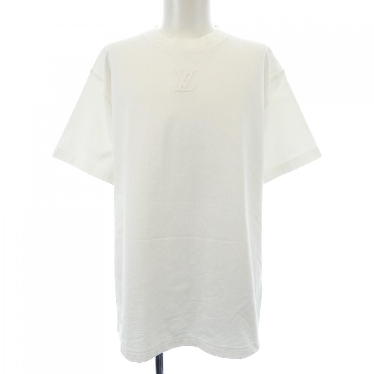 Louis Vuitton Louis Vuitton Emboss LV Cotton T-shirt Cotton T-Shirts HNY55WDT3 DUTY FREE for USA