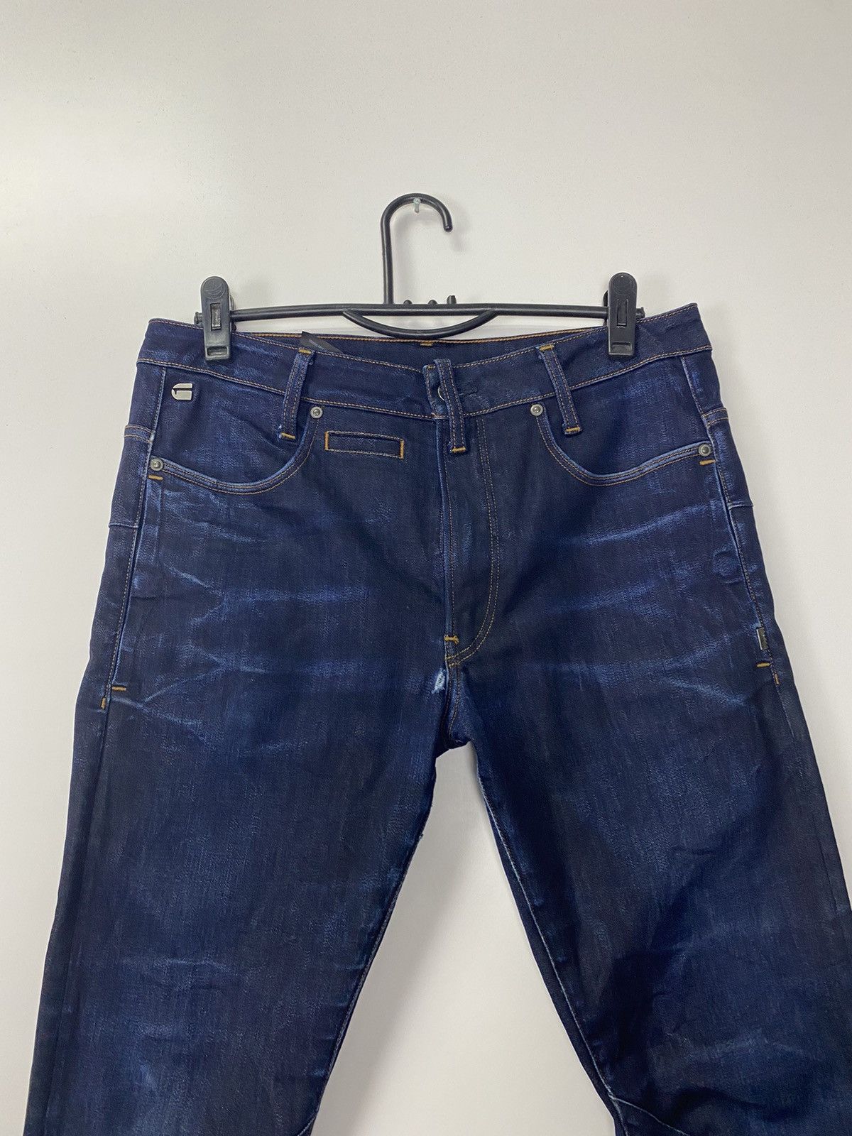 G-Star G-Star Raw Dark Blue Jeans Size US 34 / EU 50 - 2 Thumbnail